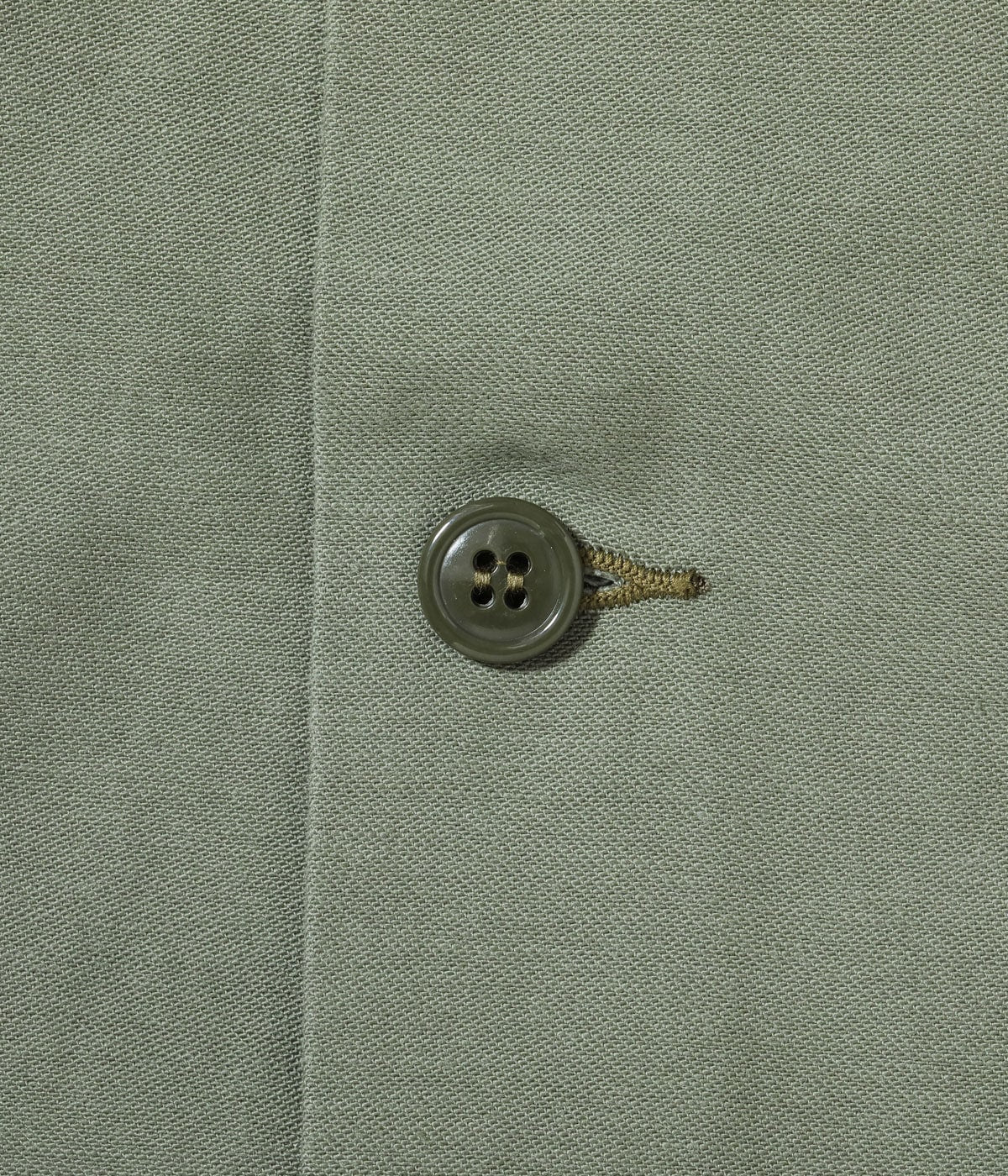 BR29586 SHIRT MAN'S COTTON SATEEN OLIVE GREEN SHADE107 “DEMILITARIZED ZONE” - DMZ