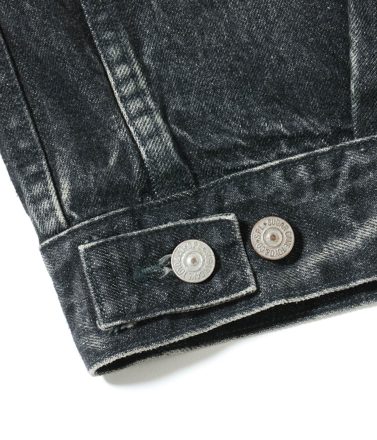 SC15650H 14.25oz. BLACK DENIM JACKET 1953 AGED MODEL - INDIGO