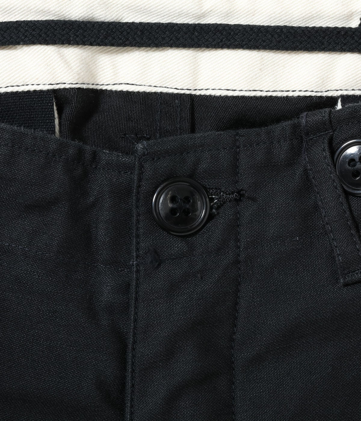 BR42592 WILLIAM GIBSON COLLECTION BLACK M-51 TROUSERS - BLACK