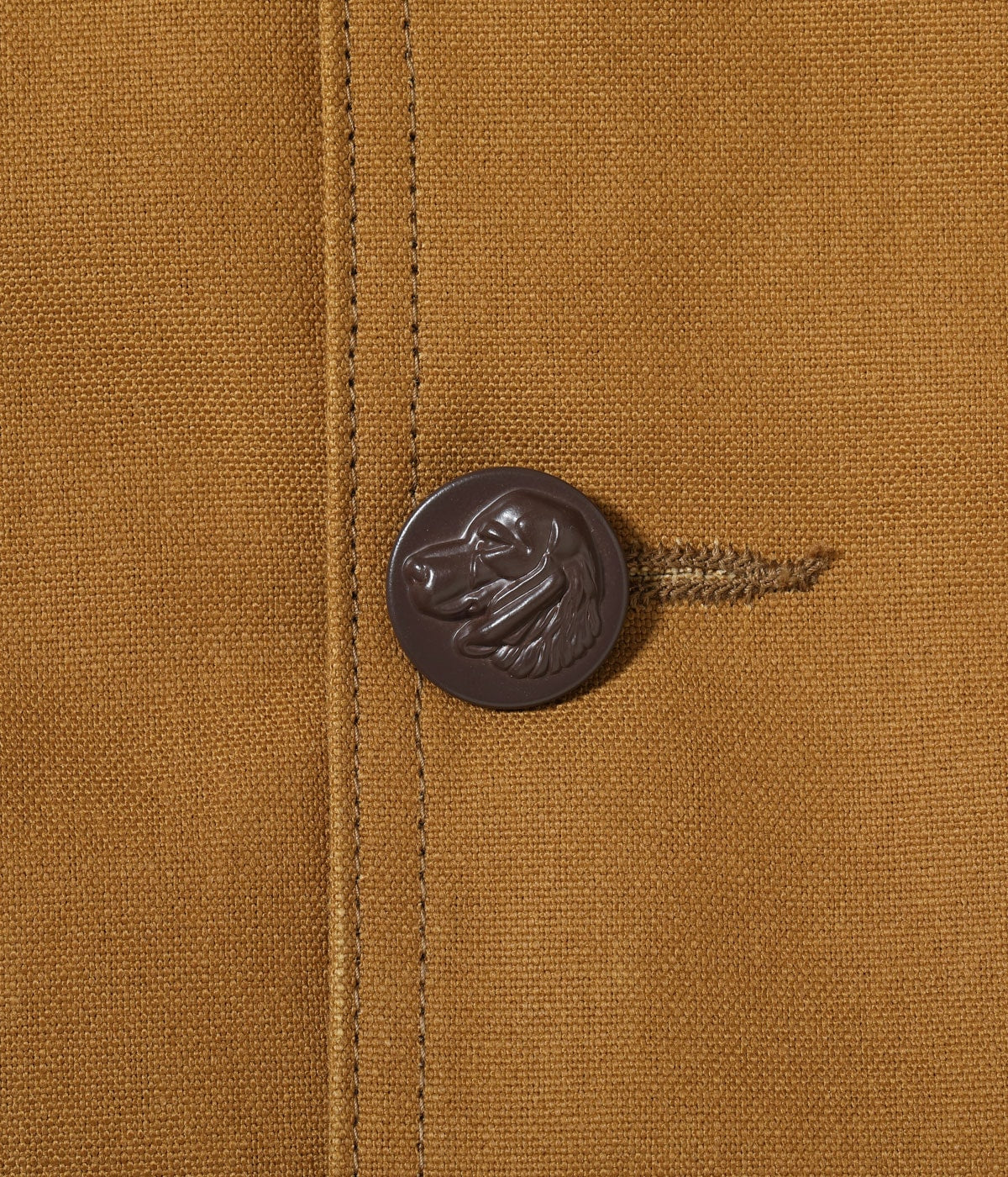 SC15834 FICTION ROMANCE 13oz. BROWN DUCK HUNTING JACKET - BROWN