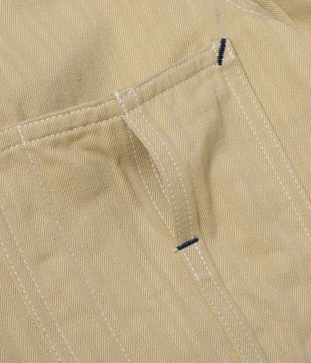 HD15908 HEADLIGHT 10oz. RANDOM HBT WORK COAT - WHEAT