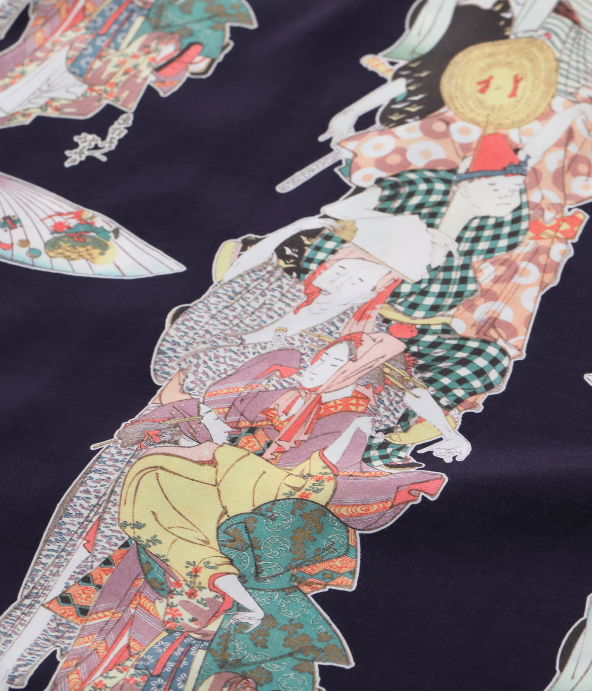 SS39655 SUN SURF × Katsushika Hokusai SPECIAL EDITION Dance - NAVY