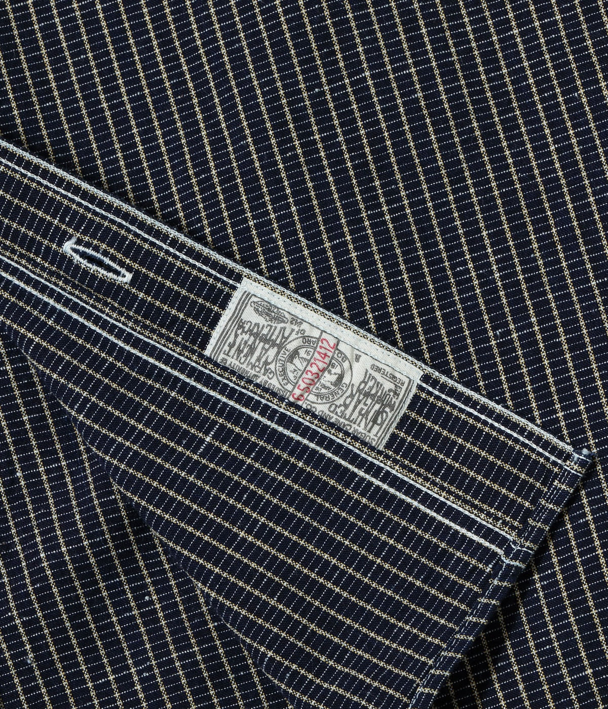 SC39734 FICTION ROMANCE 5.25oz. INDIGO CHECK WORK SHIRT - INDIGO