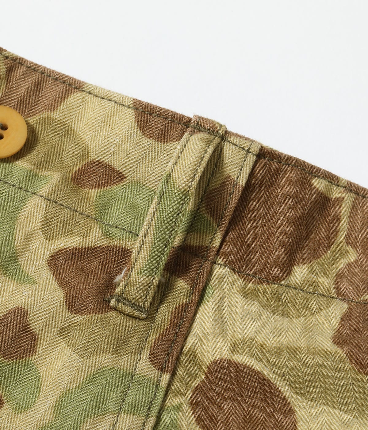 BR52660 TROUSERS, HERRINGBONE TWILL CAMOUFLAGE SHORTS - CAMOUFLAGE