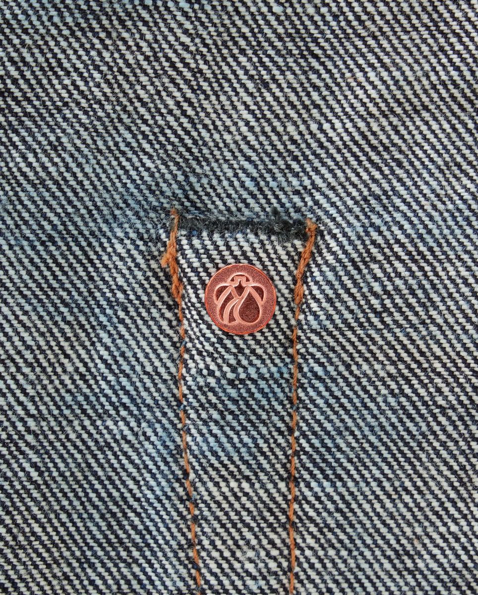 MMJB0101 #100 CLASSIC STRAIGHT 15.7oz BUTTON FLY - INDIGO