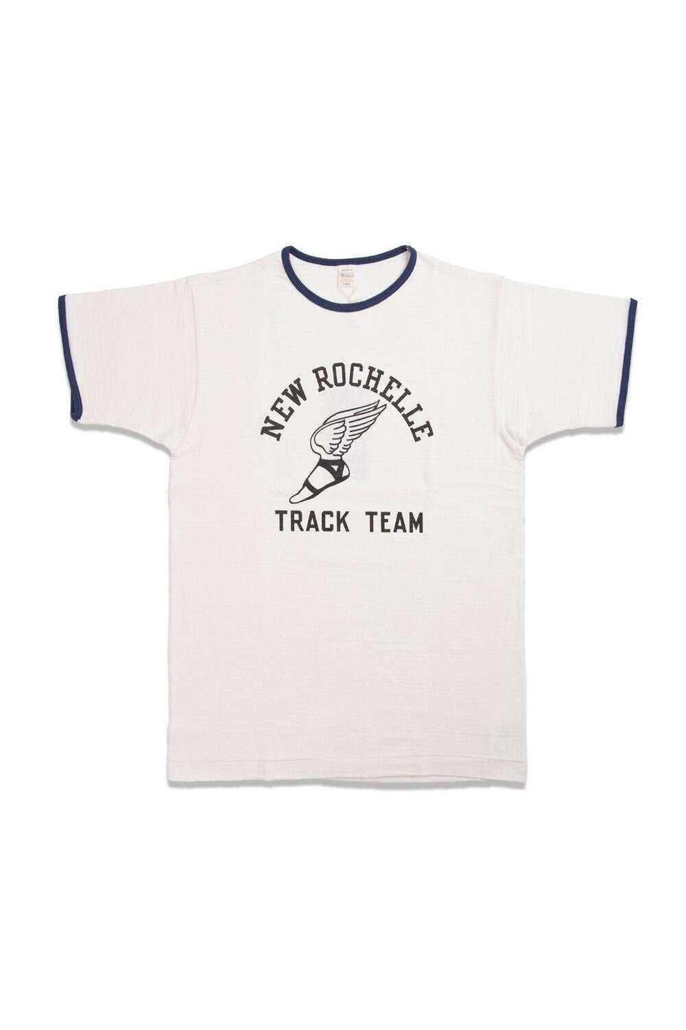 4059 RINGER TEE NEW ROCHELLE - CREAM/NAVY