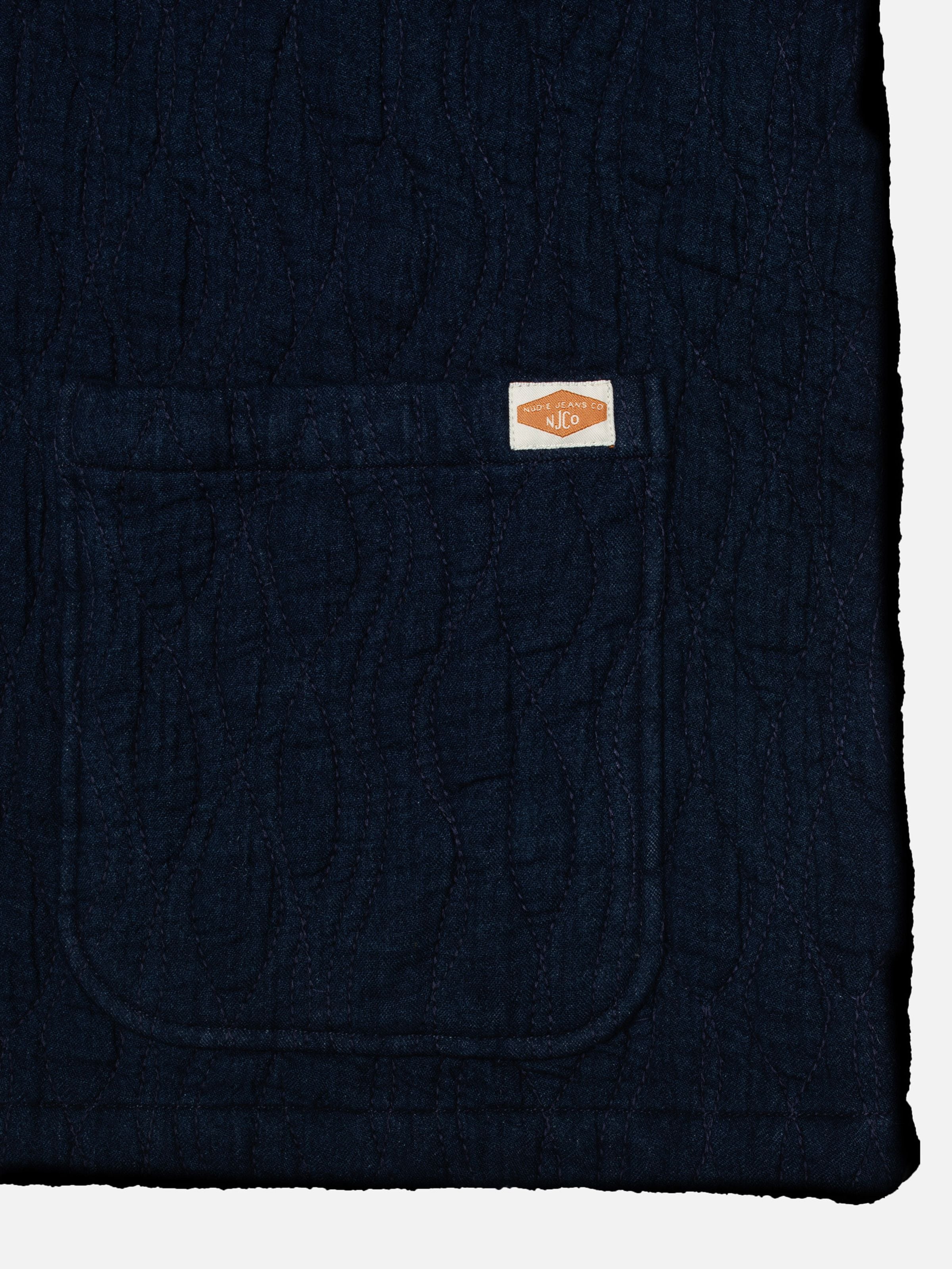 Sandra Jacket - Indigo Quilt