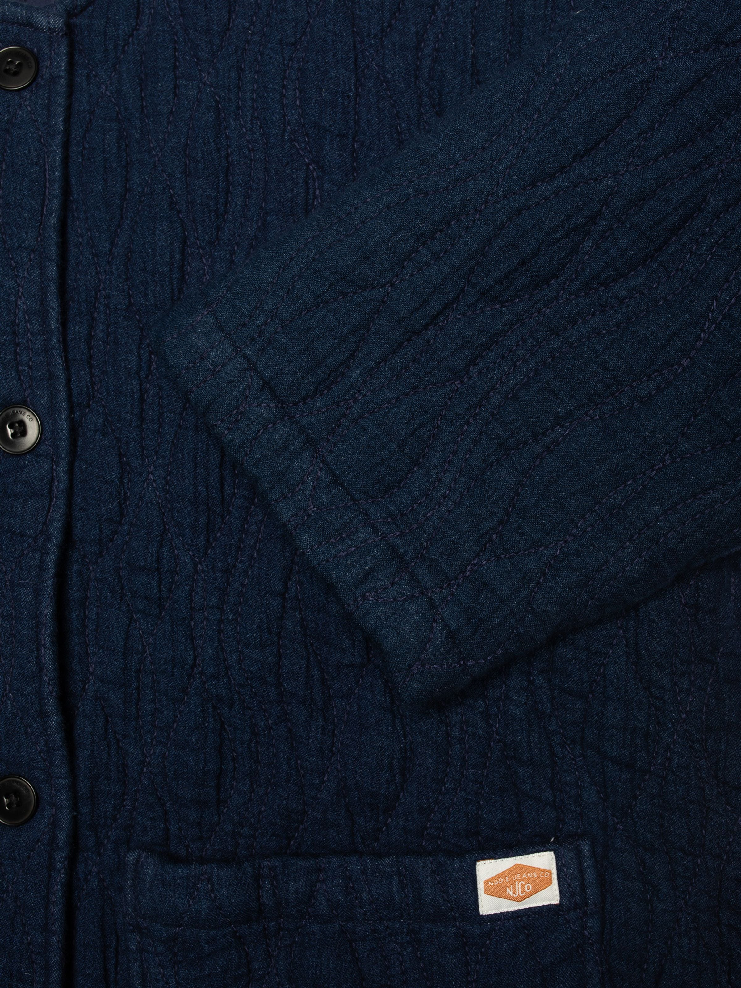 Sandra Jacket - Indigo Quilt