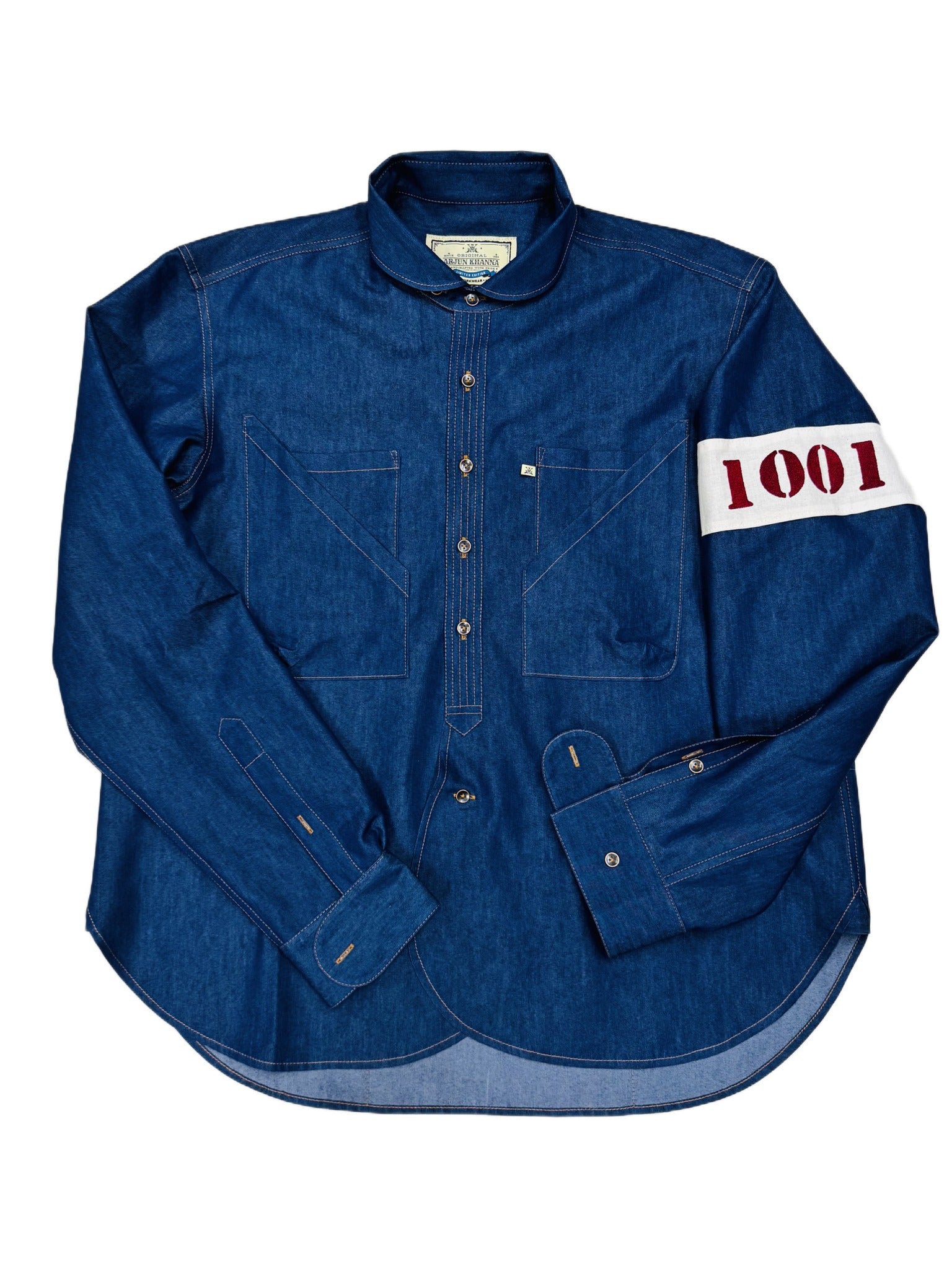 AK/PR/LOT2/SHRT062 4-pocket cycle jersey shirts - 1001 - DARK BLUE