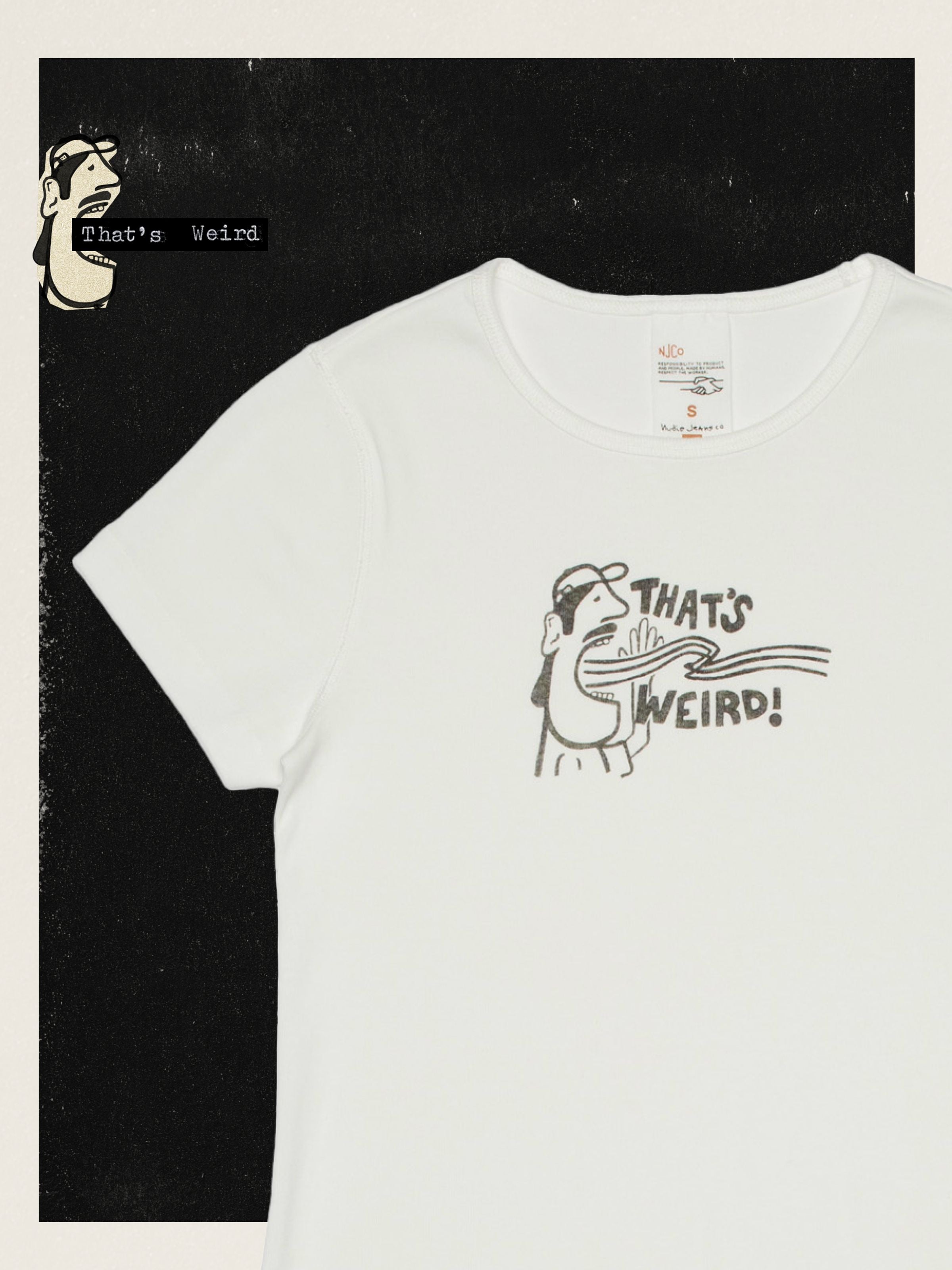 Eve T-Shirt Thats Weird - Offwhite