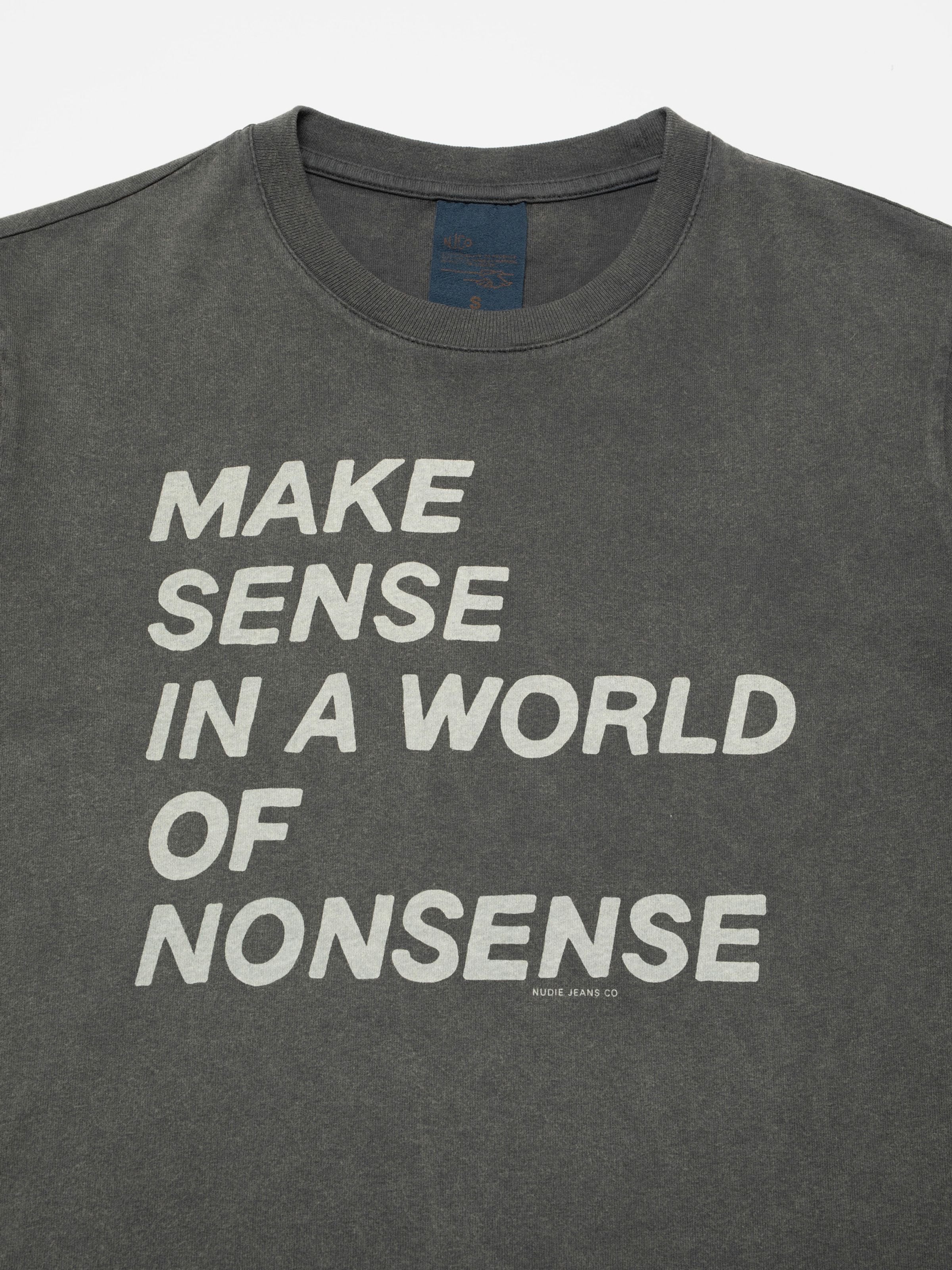 Joni T-Shirt Make Sense - Antracite