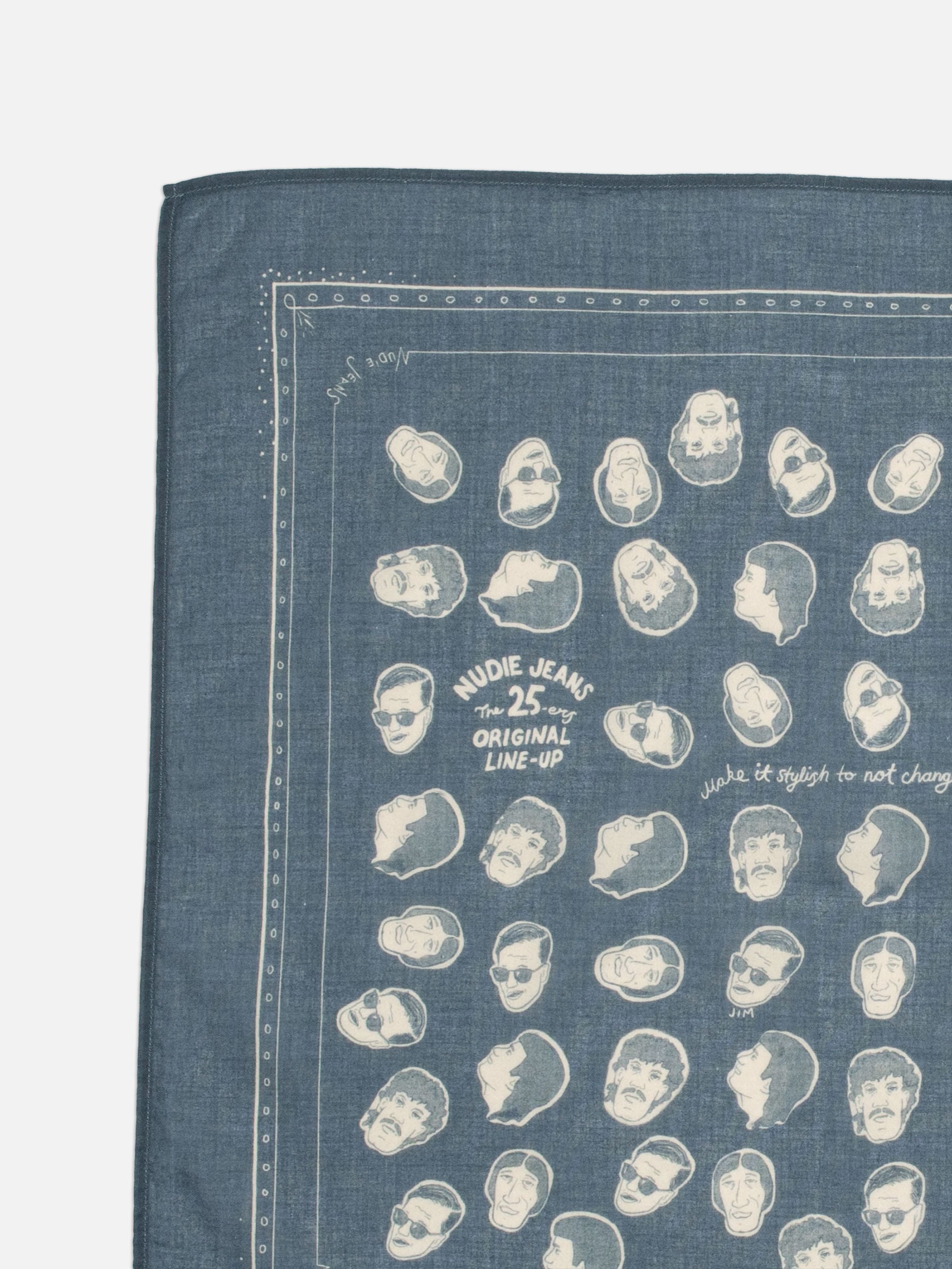 Ingrid Bandana OG Line Up - Blue