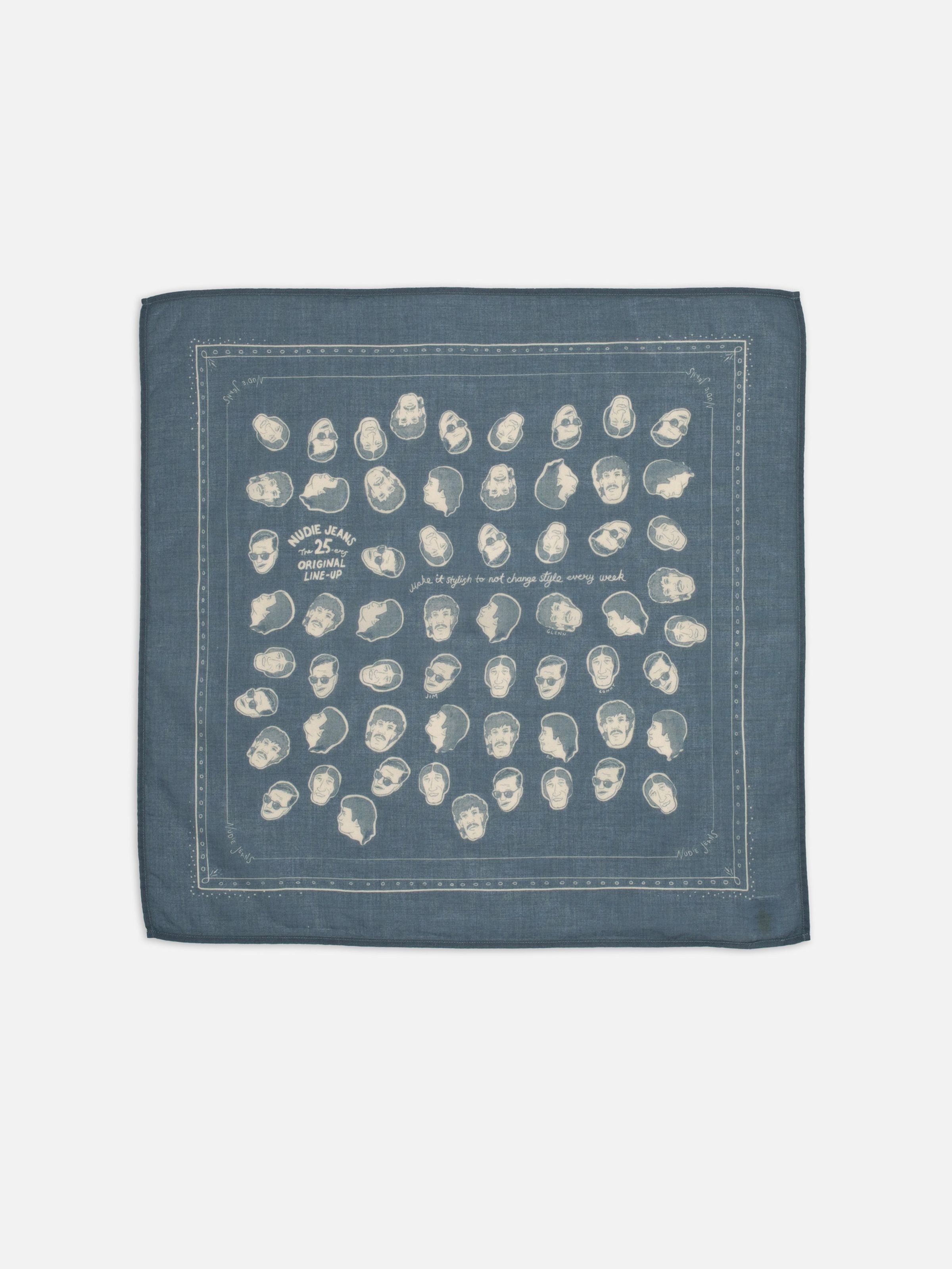 Ingrid Bandana OG Line Up - Blue