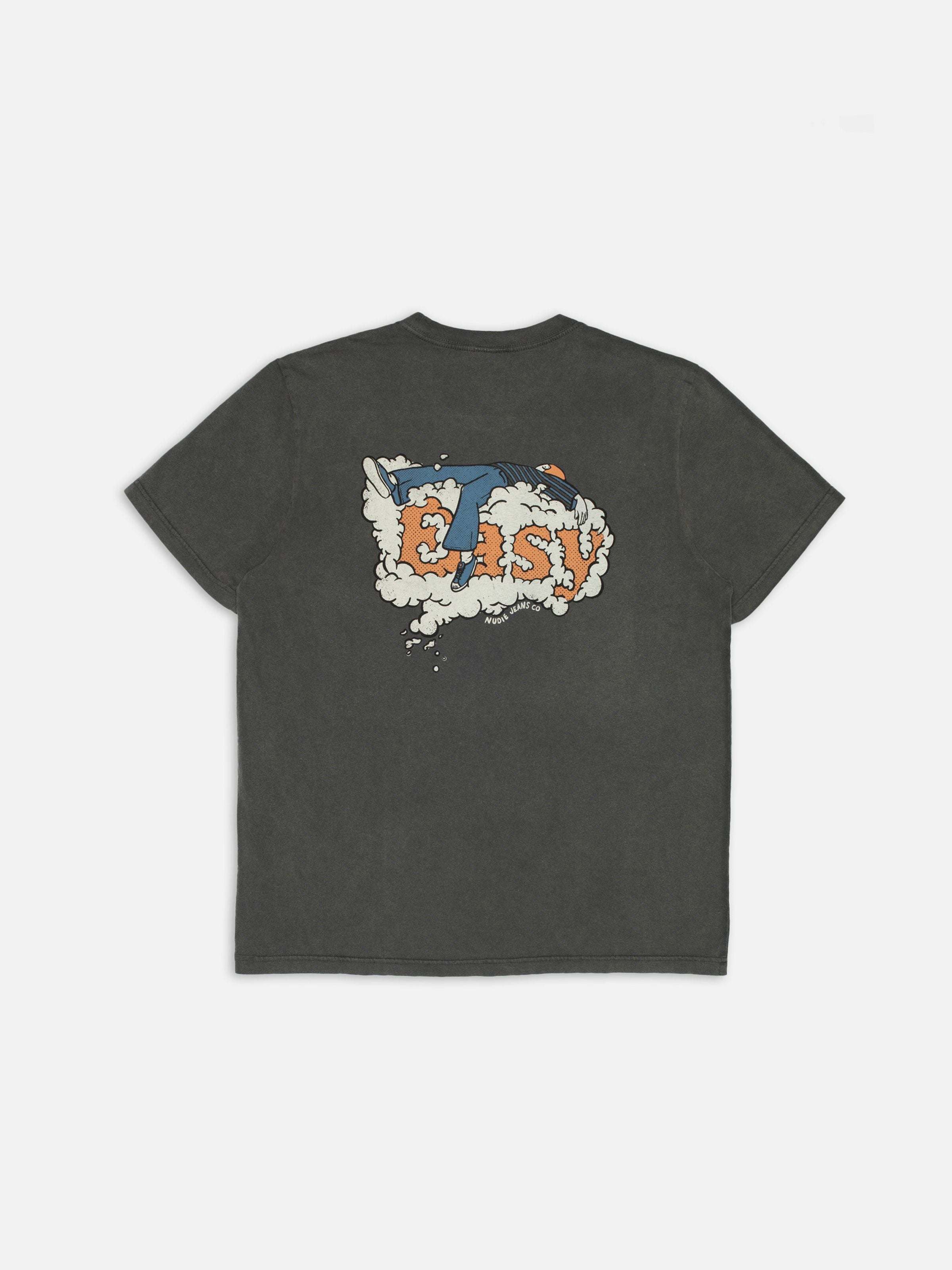 Roy T-Shirt Easy Cloud - Antracite