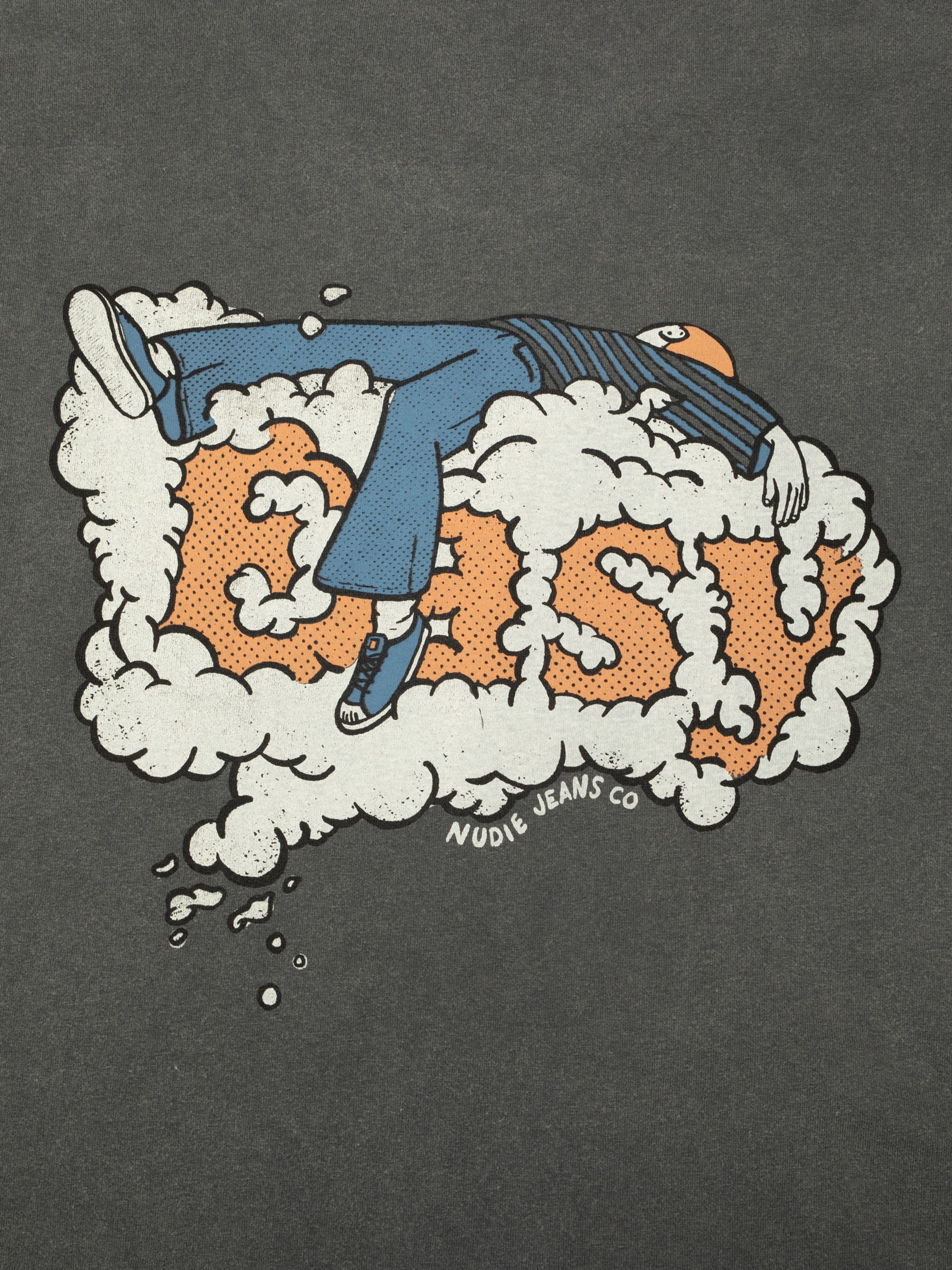 Roy T-Shirt Easy Cloud - Antracite