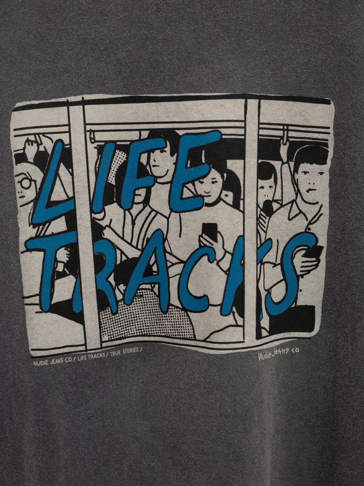 Koffe T-Shirt LifeTracks III - Antracite