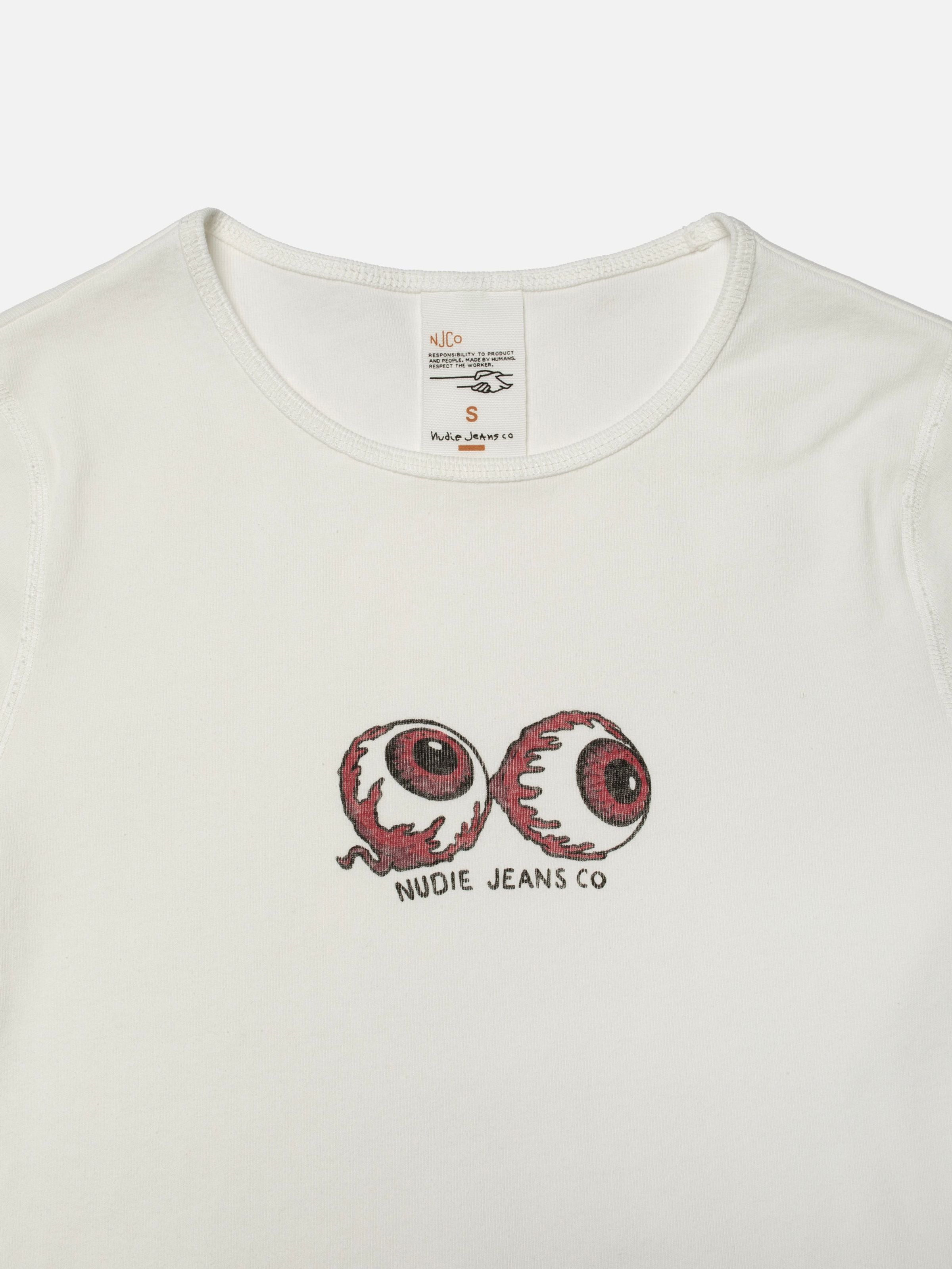 Eve T-Shirt Eyeballs - Offwhite