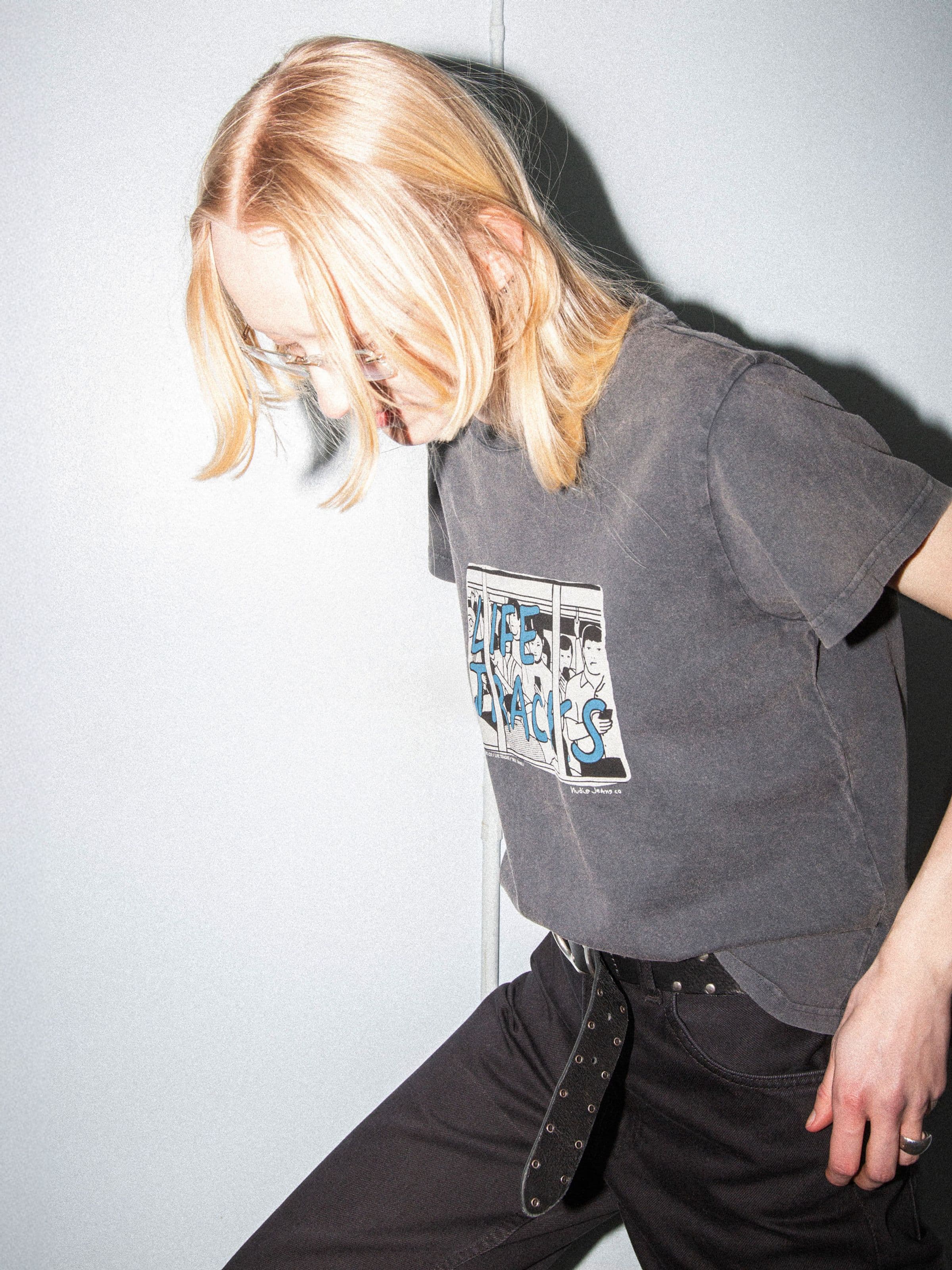 Frankie T-Shirt Life Tracks II - Antracite