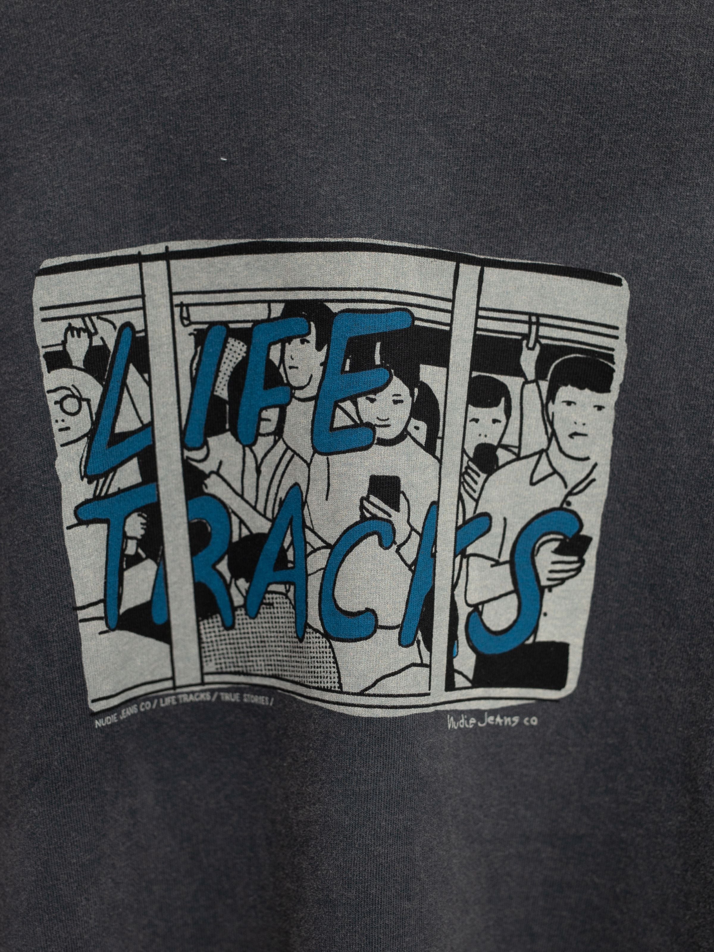 Frankie T-Shirt Life Tracks II - Antracite