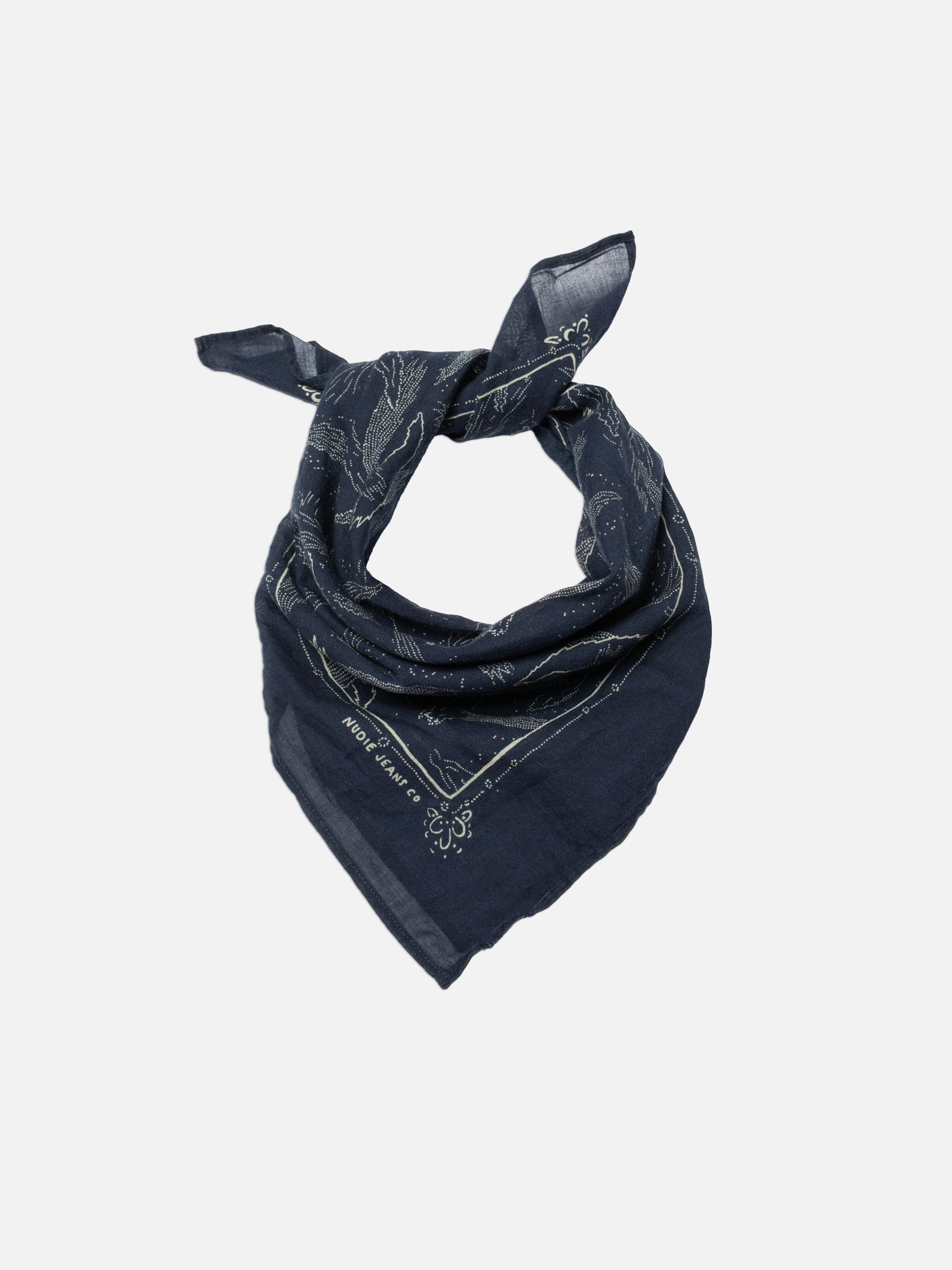 Ingrid Bandana Starburst - Blue