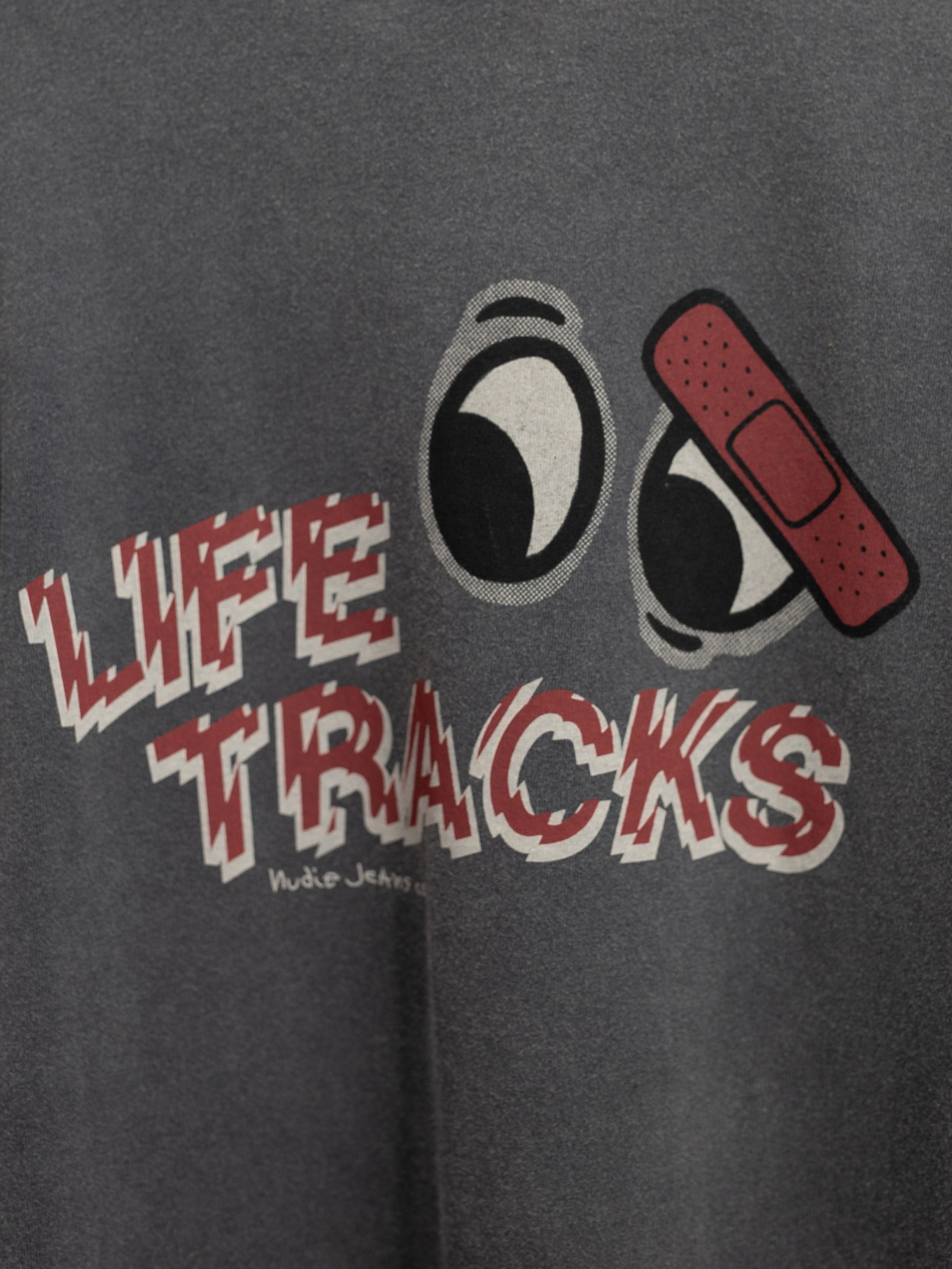 Roy T-Shirt Life Tracks I - Antracite