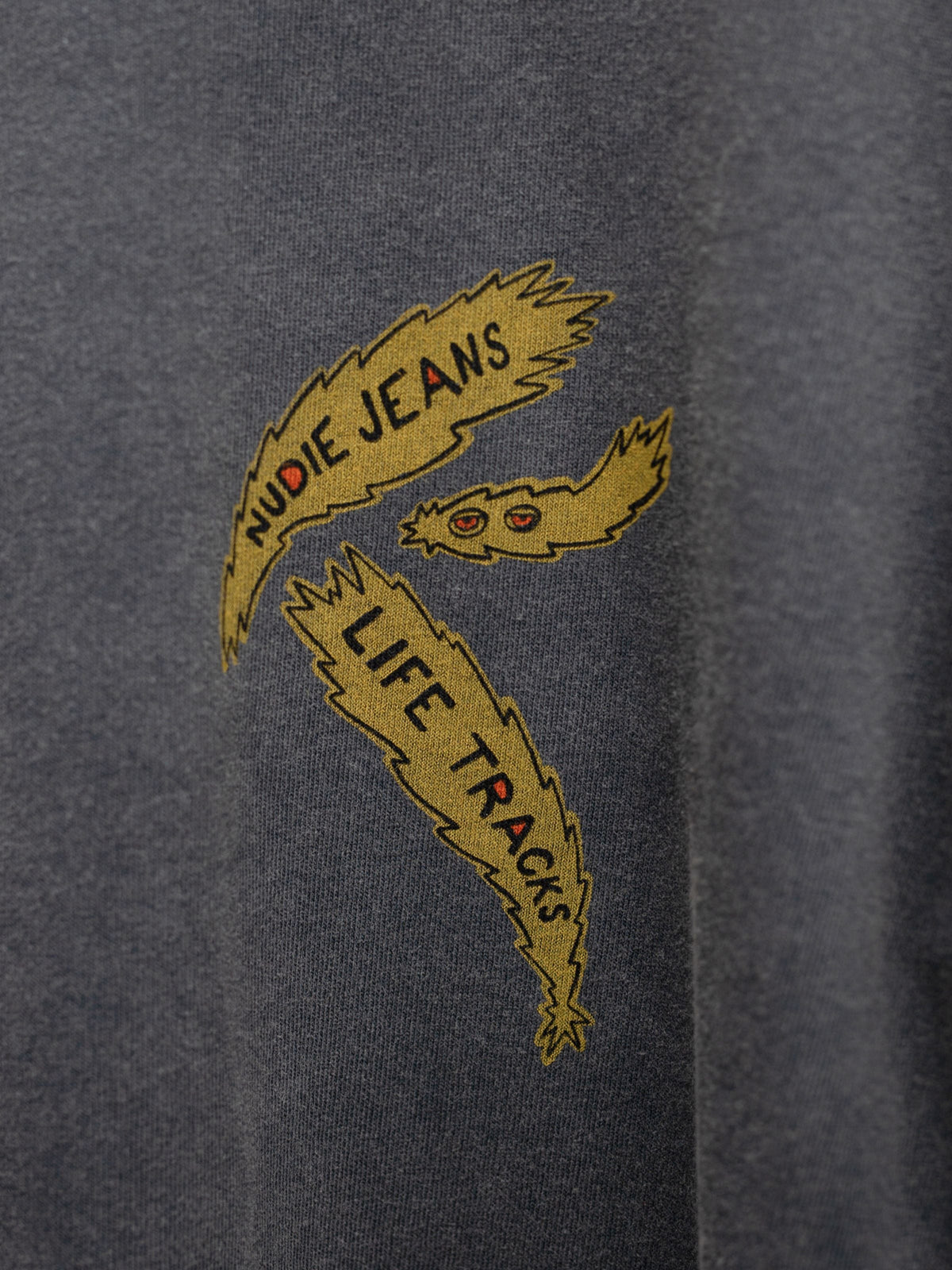 Rudi Long Sleeve T-Shirt Life Tracks II - Antracite