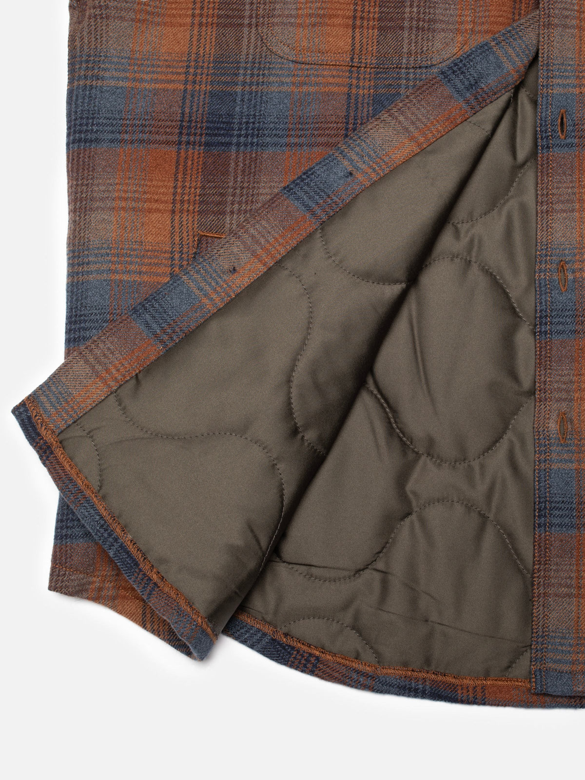 Glenn Padded Shirt Check - Multi