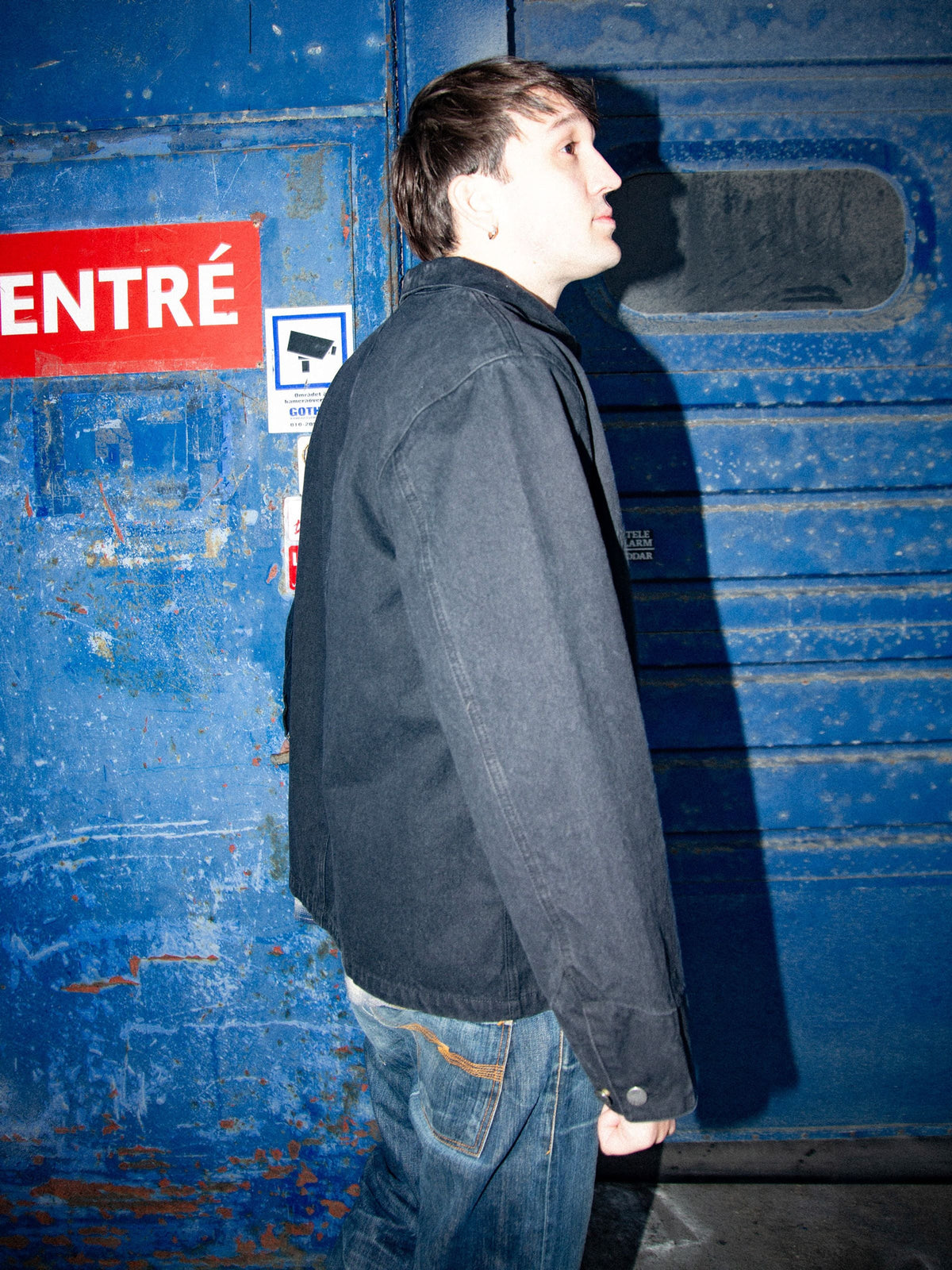 Howie Chore Jacket Duck Canvas - Black