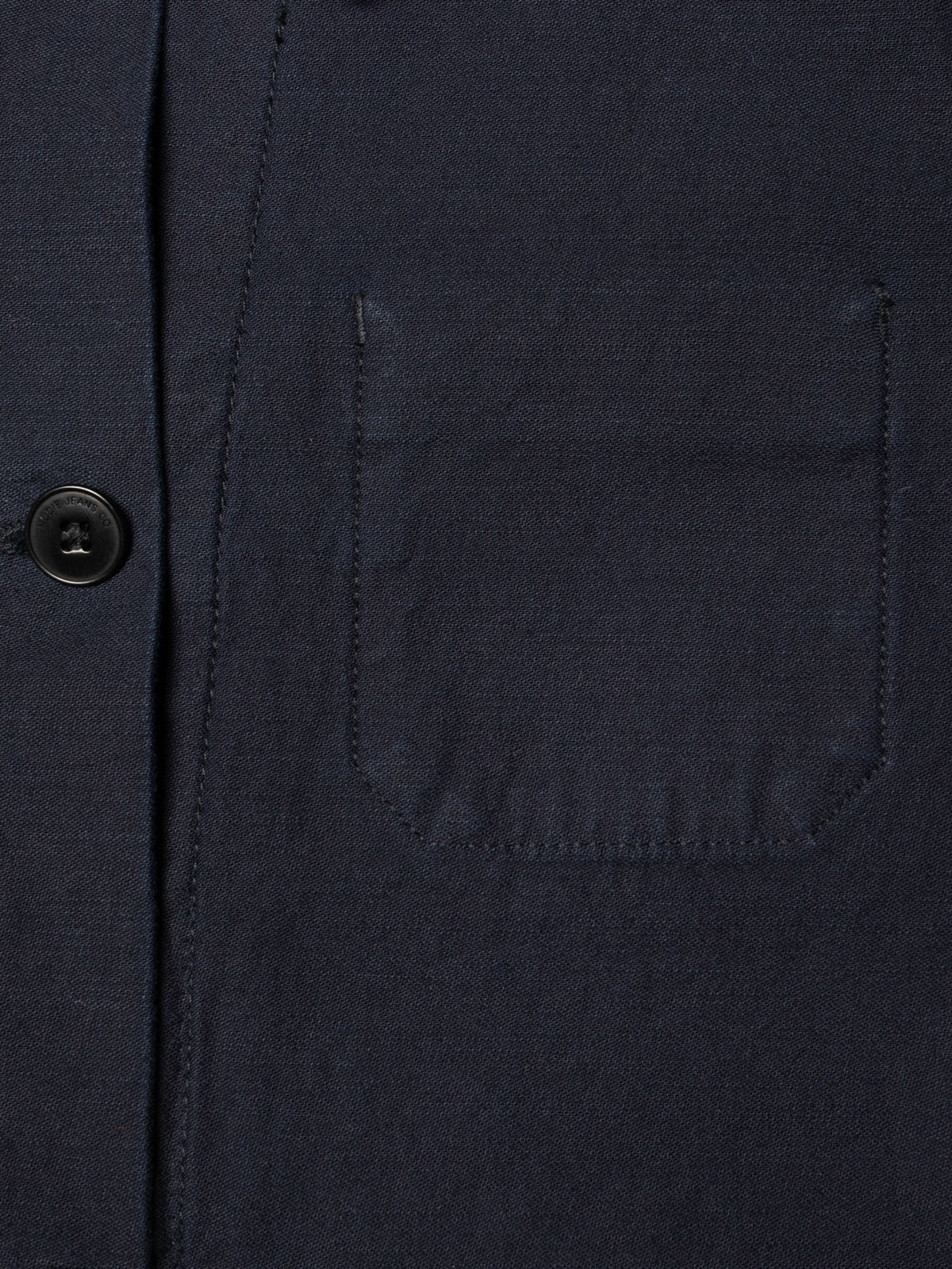 Lovis Jacket Back Sateen - Indigo