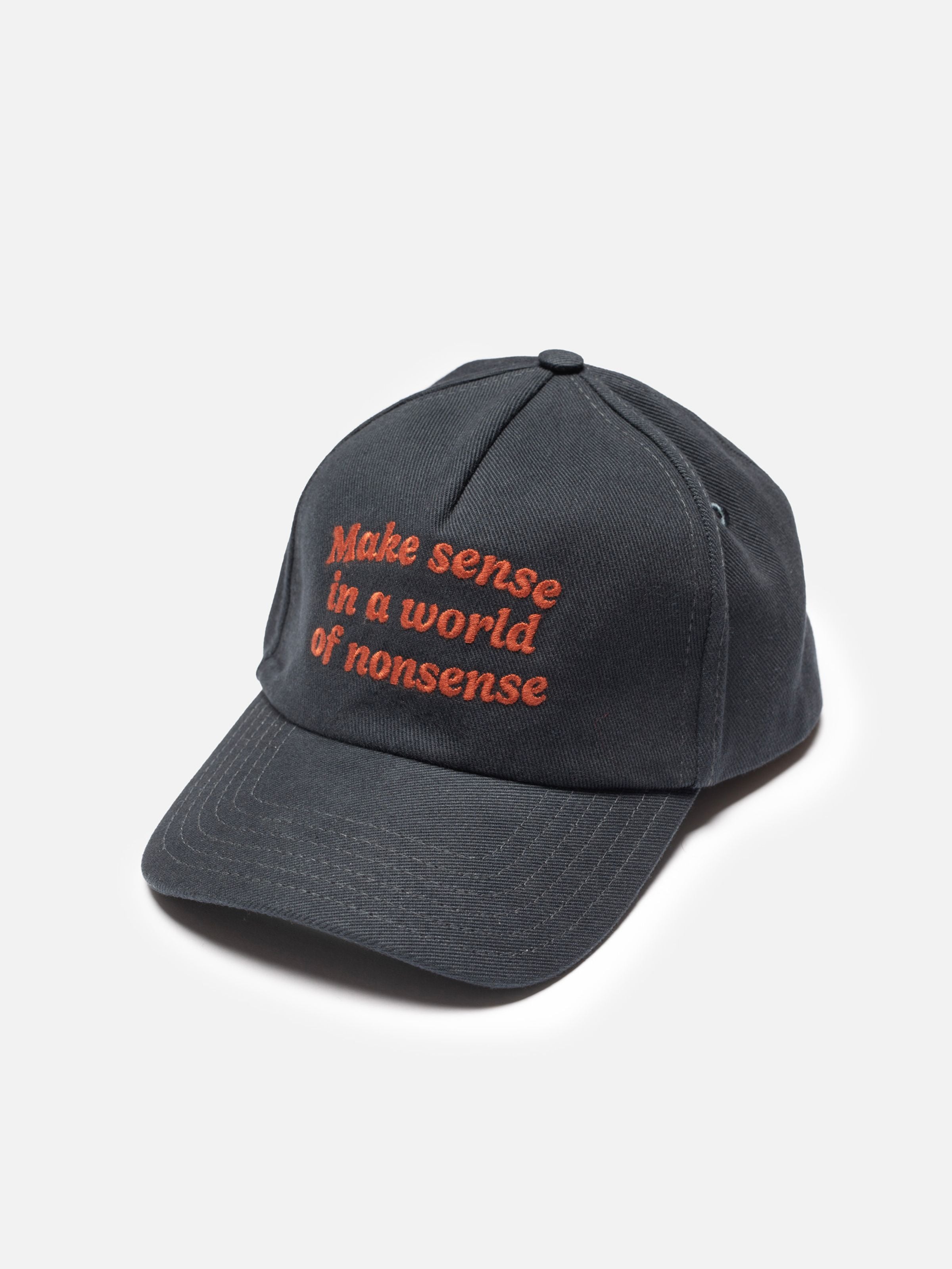 Nudie Cap Make Sense - Black