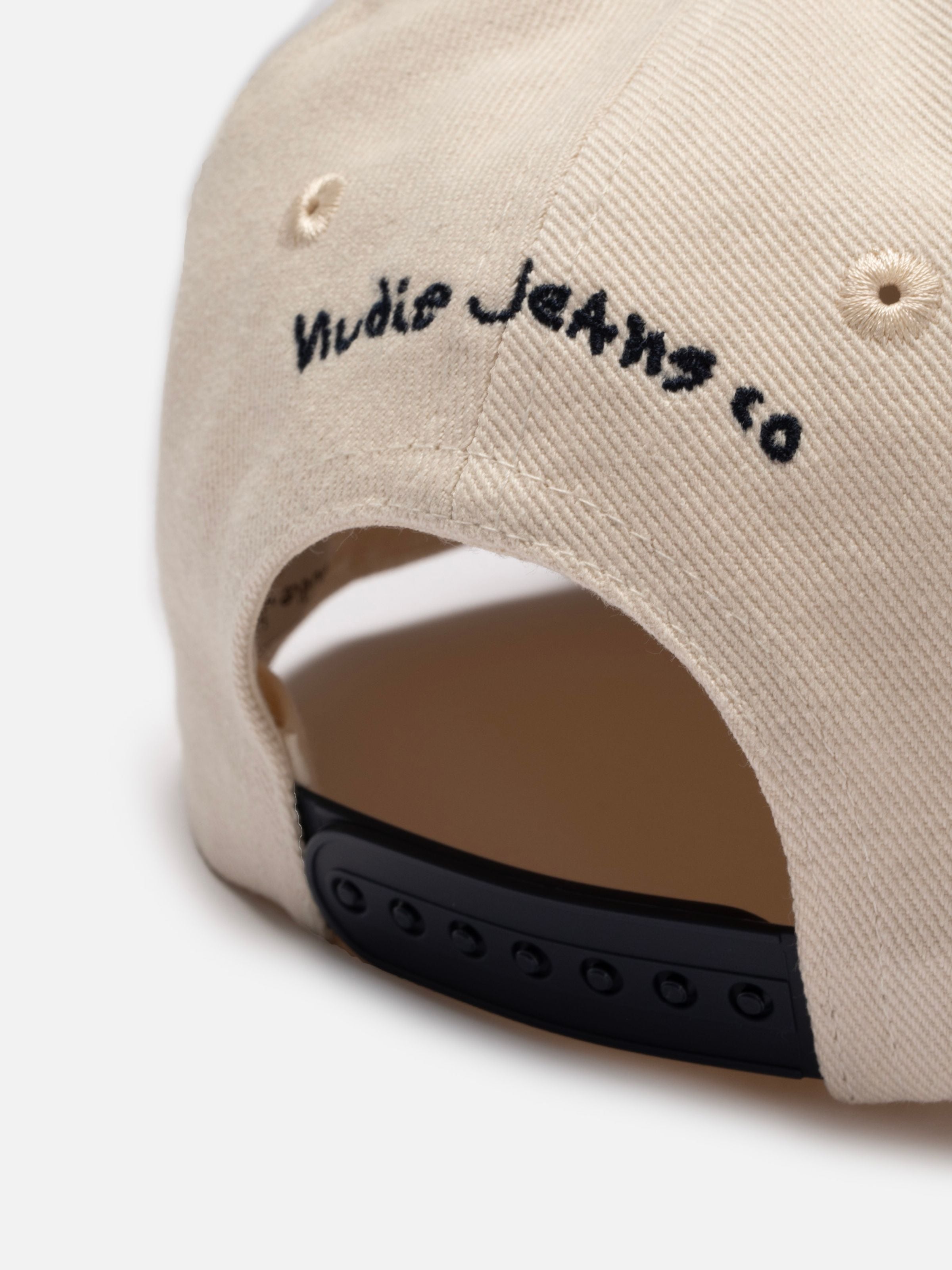 Nudie Cap Embo - Offwhite