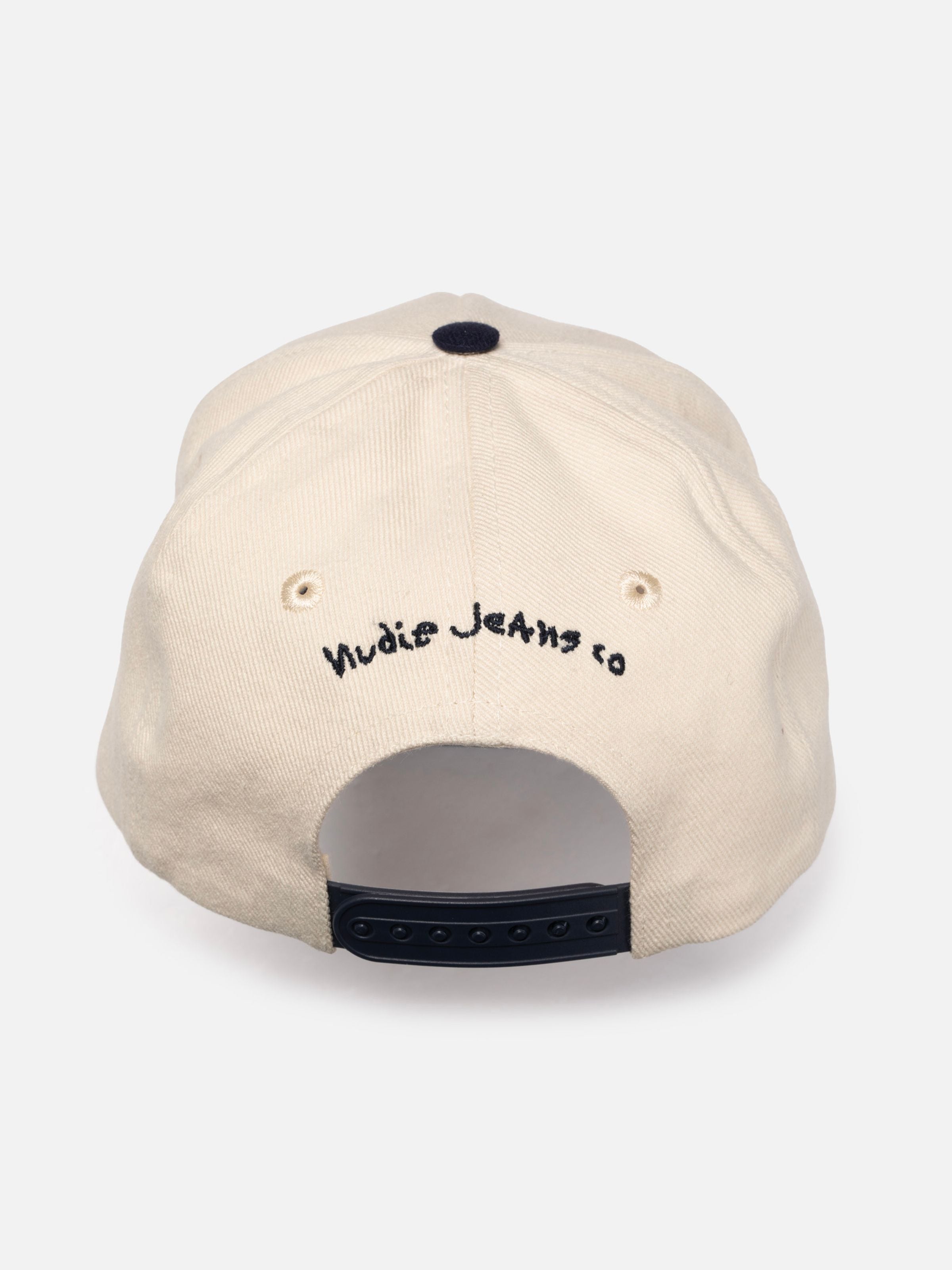 Nudie Cap Embo - Offwhite
