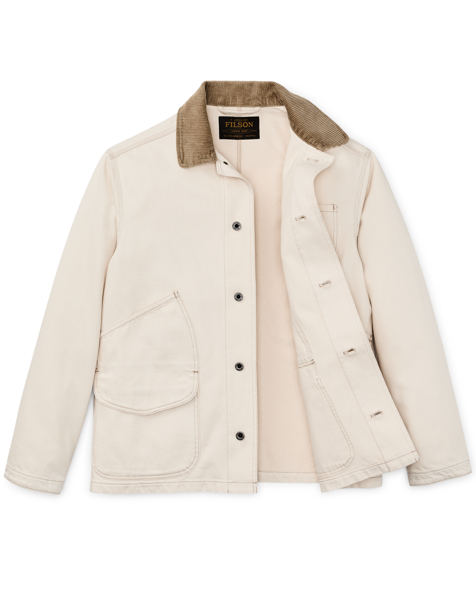 11-oz. Denim Outfitter Jacket - NATURAL SEED