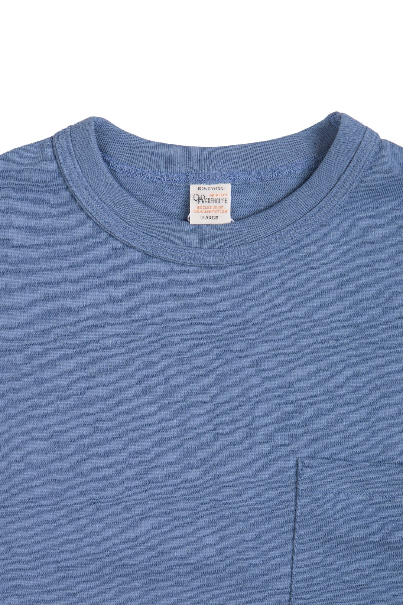 4601 POCKET TEE - PALE BLUE