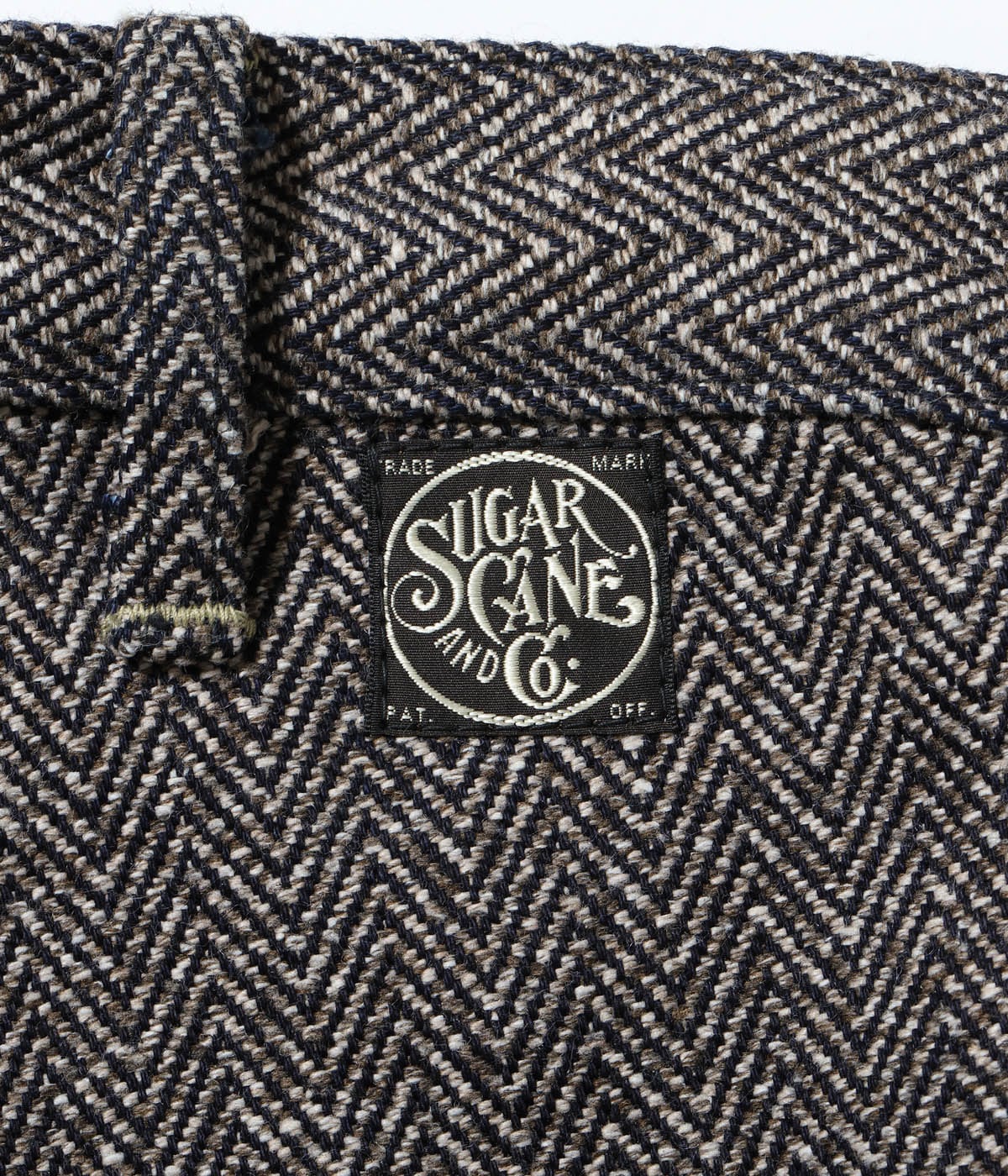 SC42609 FICTION ROMANCE 16.7oz. INDIGO TWEED WORK PANTS - BEIGE