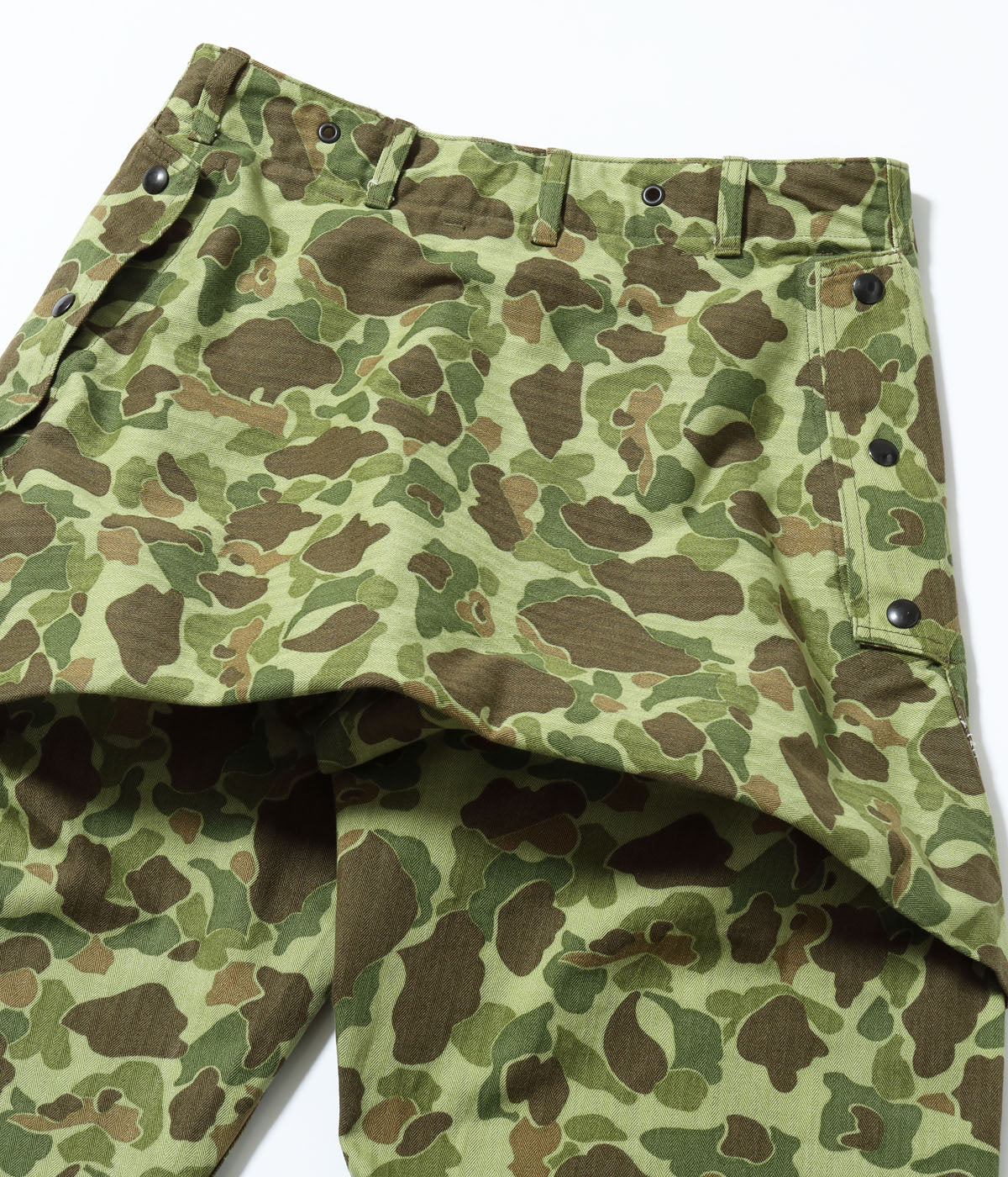 BR42634 US MARINE CORPS TROUSERS, HERRINGBONE, CAMOUFLAGED P-44 - CAMOUFLAGE