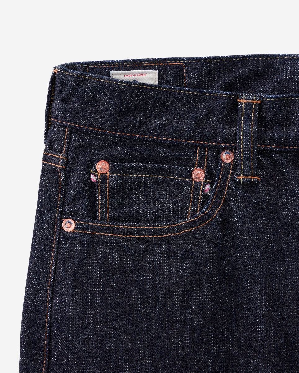 MMJB0101 #100 CLASSIC STRAIGHT 15.7oz BUTTON FLY - INDIGO