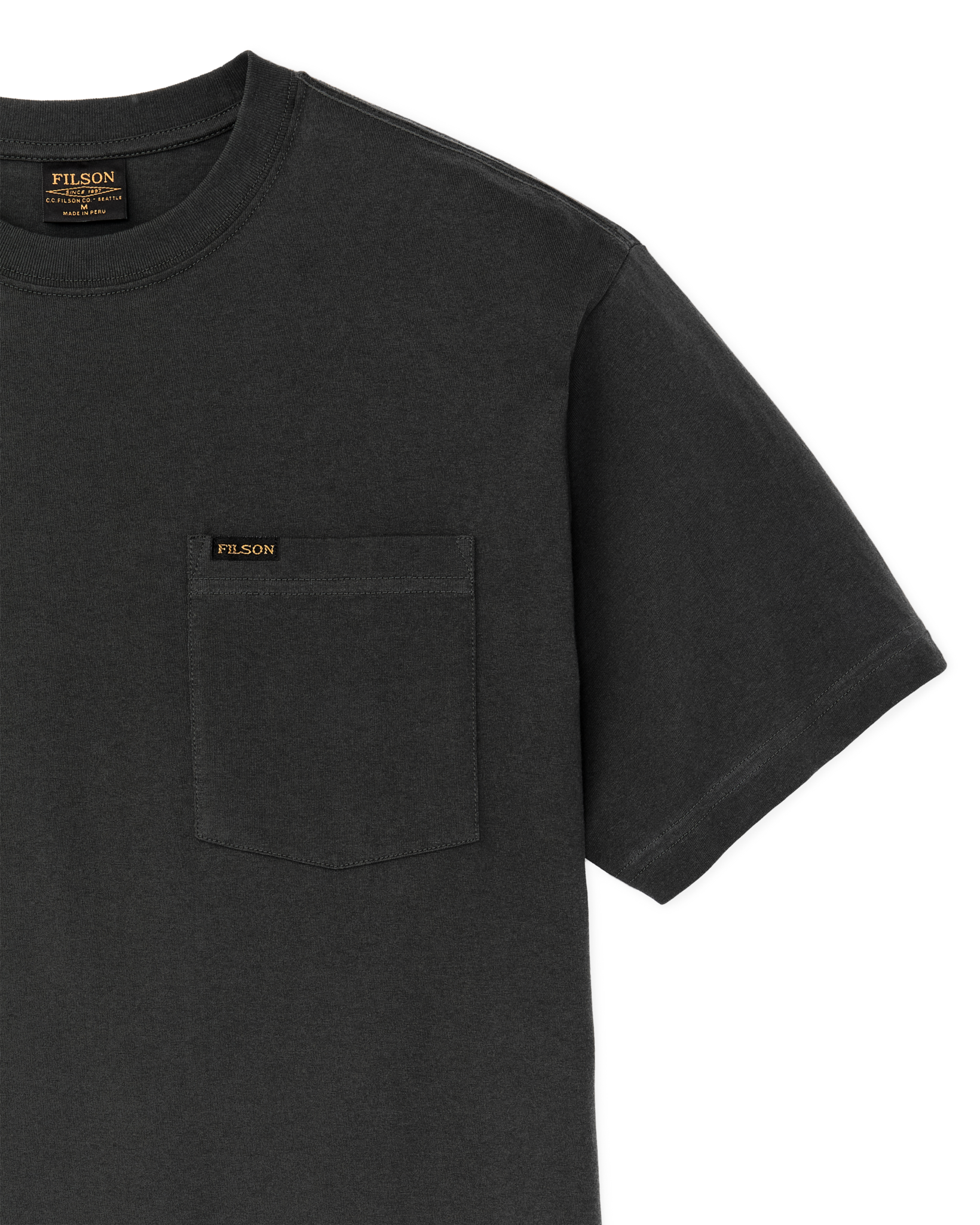 Outfitter Pocket T-shirt - Faded Black