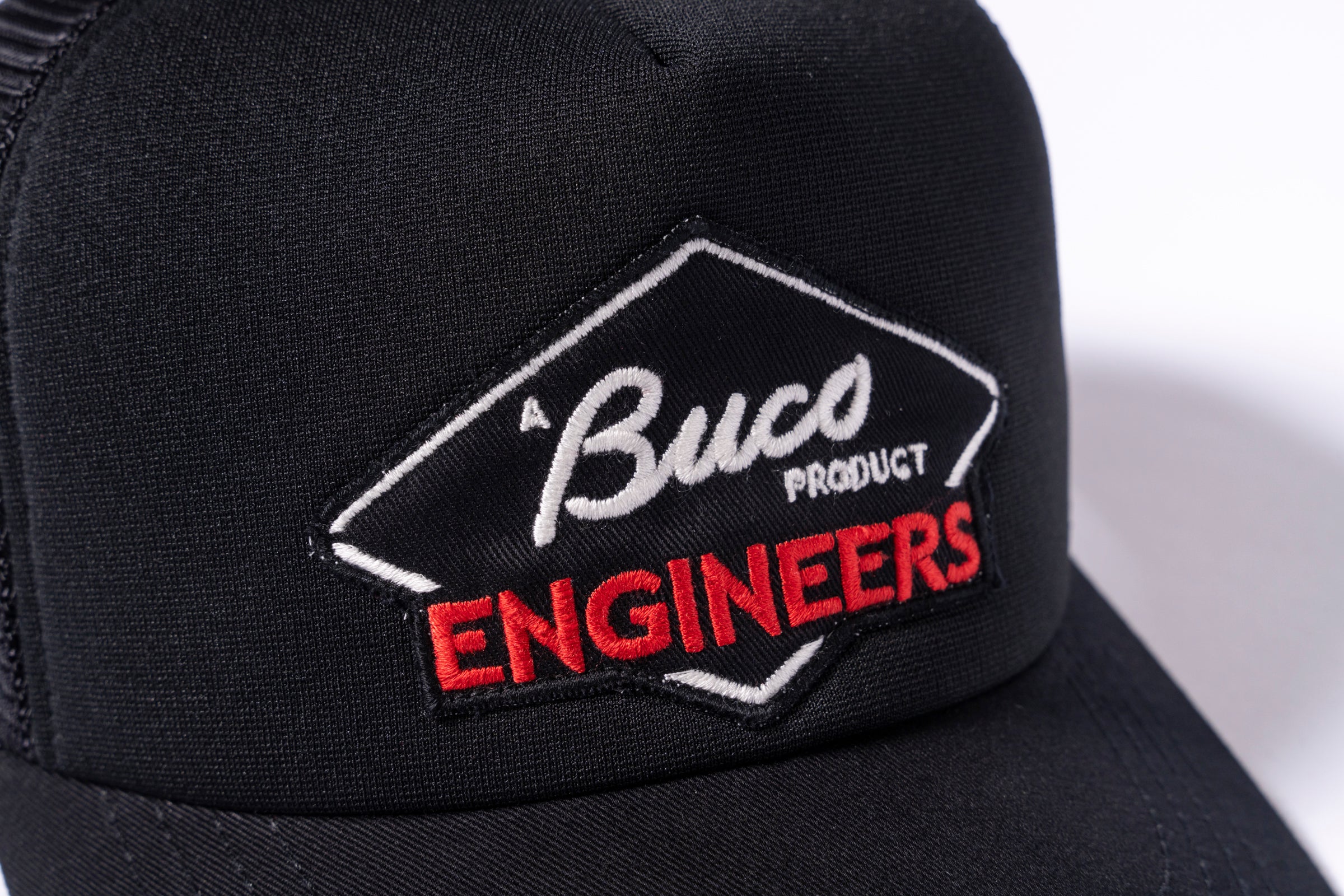 BUCO MESH CAP / ENGINEERS - BLACK