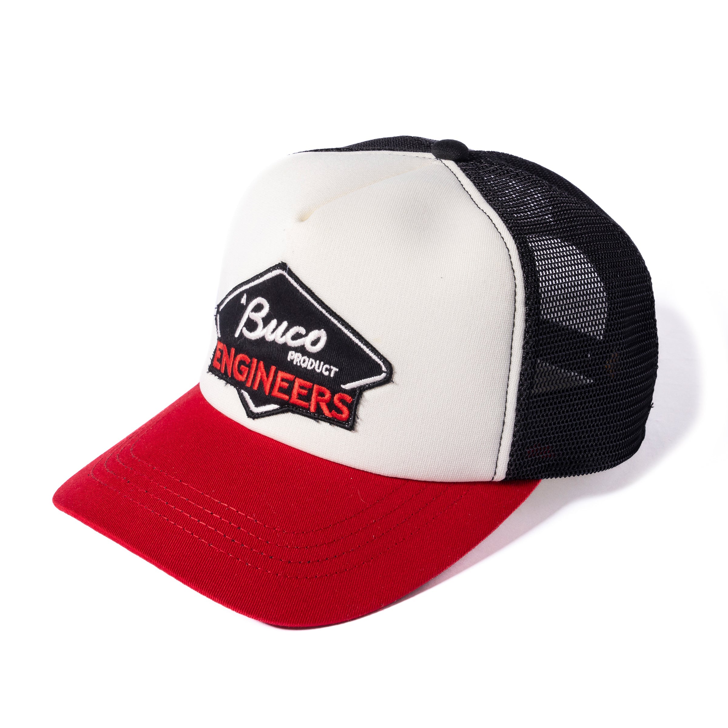 BUCO MESH CAP / ENGINEERS - WHITE