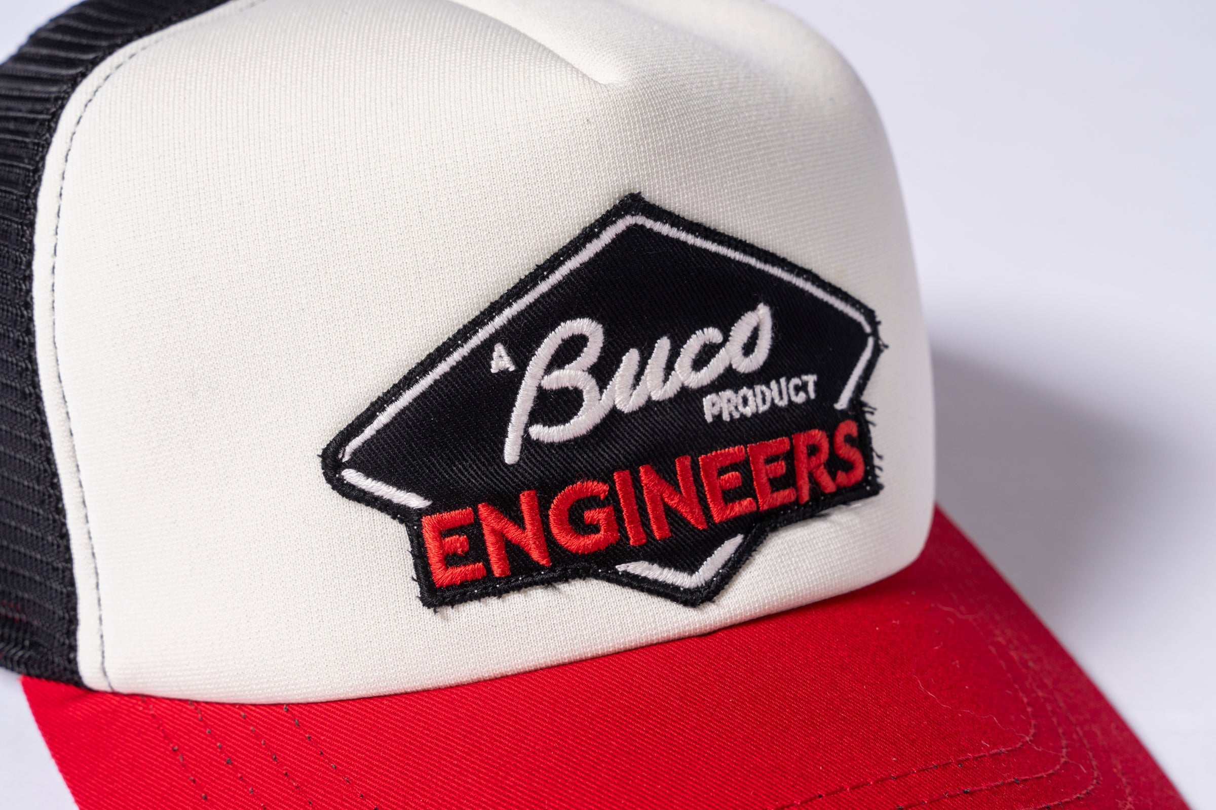 BUCO MESH CAP / ENGINEERS - WHITE