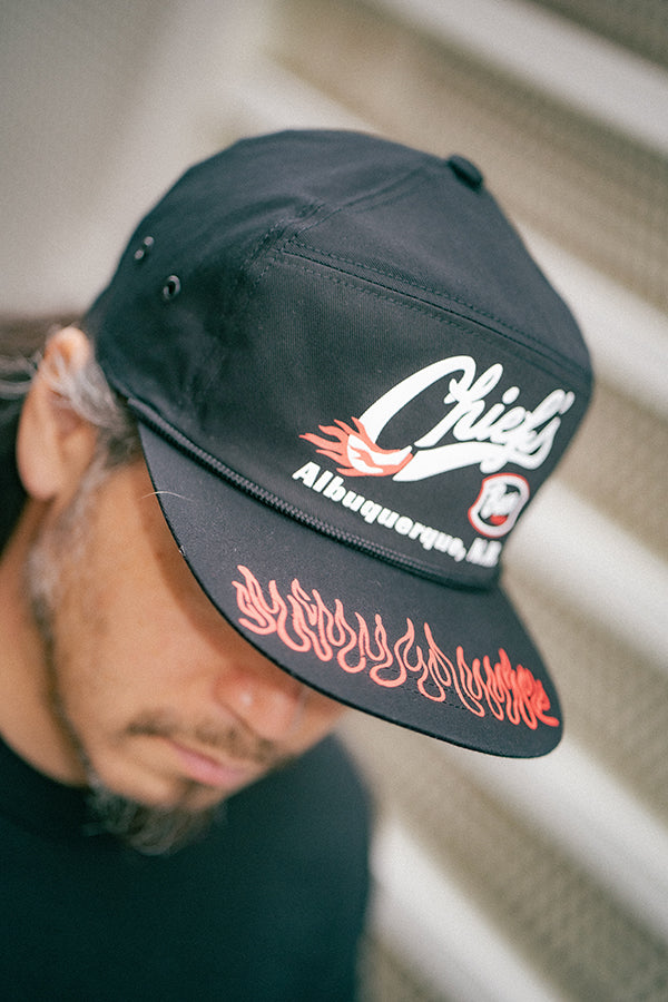BA26002 BUCO ROPE CAP / CHIEF’S - BLACK x RED