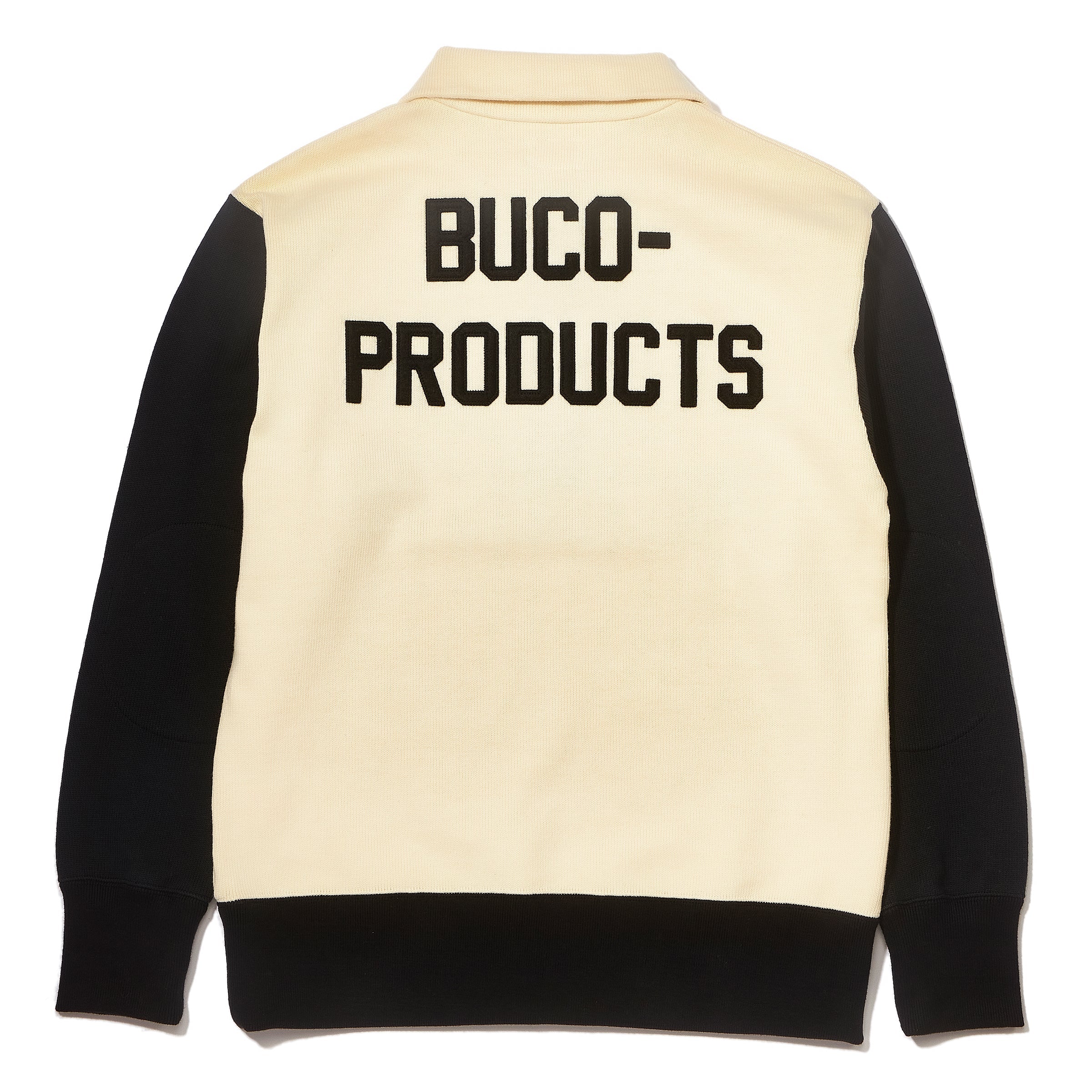 BUCO HALF-ZIP MOTORCYCLE JERSEY / BUCO-PRODUCT - WHITE/BLACK