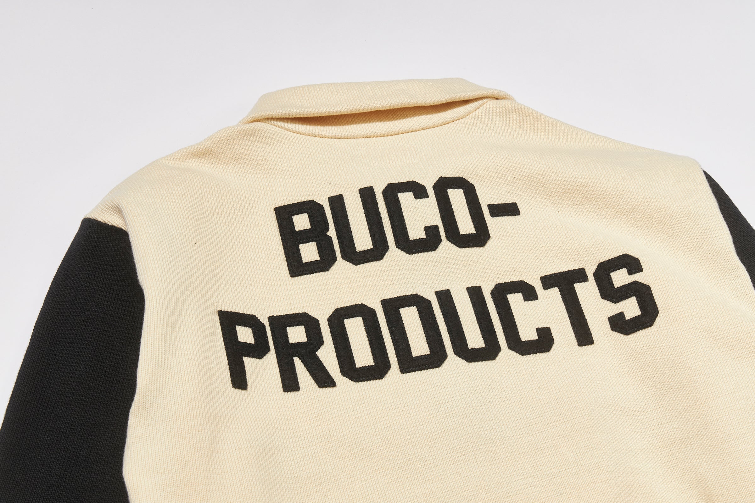 BUCO HALF-ZIP MOTORCYCLE JERSEY / BUCO-PRODUCT - WHITE/BLACK