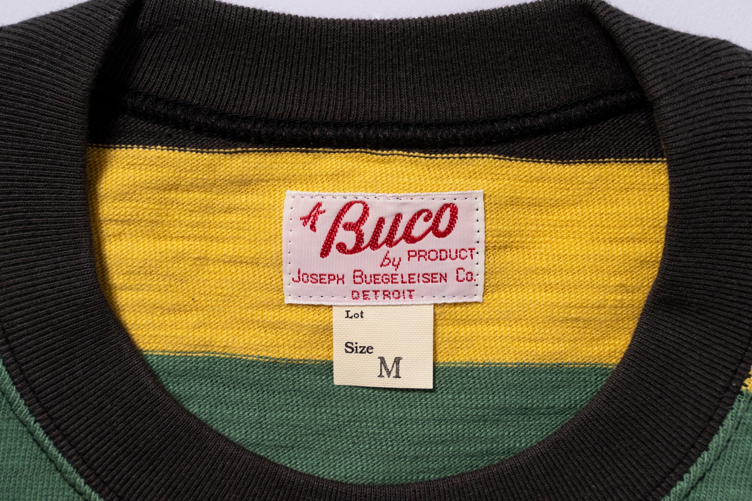 BUCO STRIPE TEE L/S - TRICOLOR