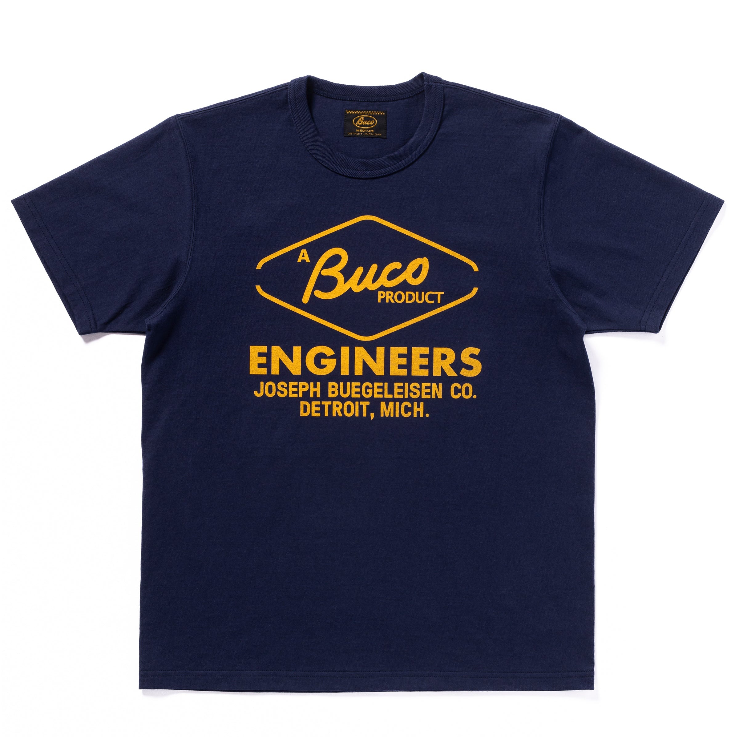 BUCO TEE / ENGINEERS - NAVY