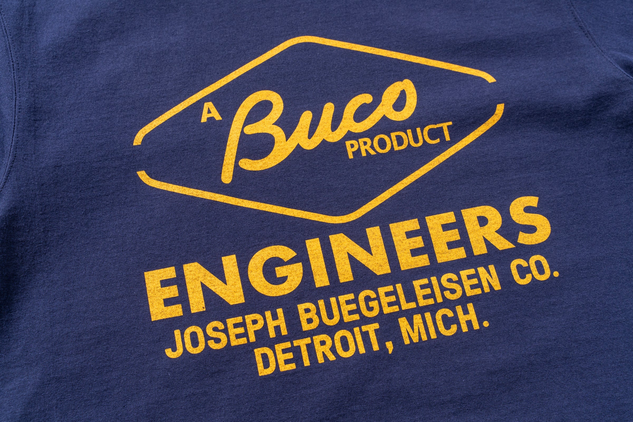 BUCO TEE / ENGINEERS - NAVY