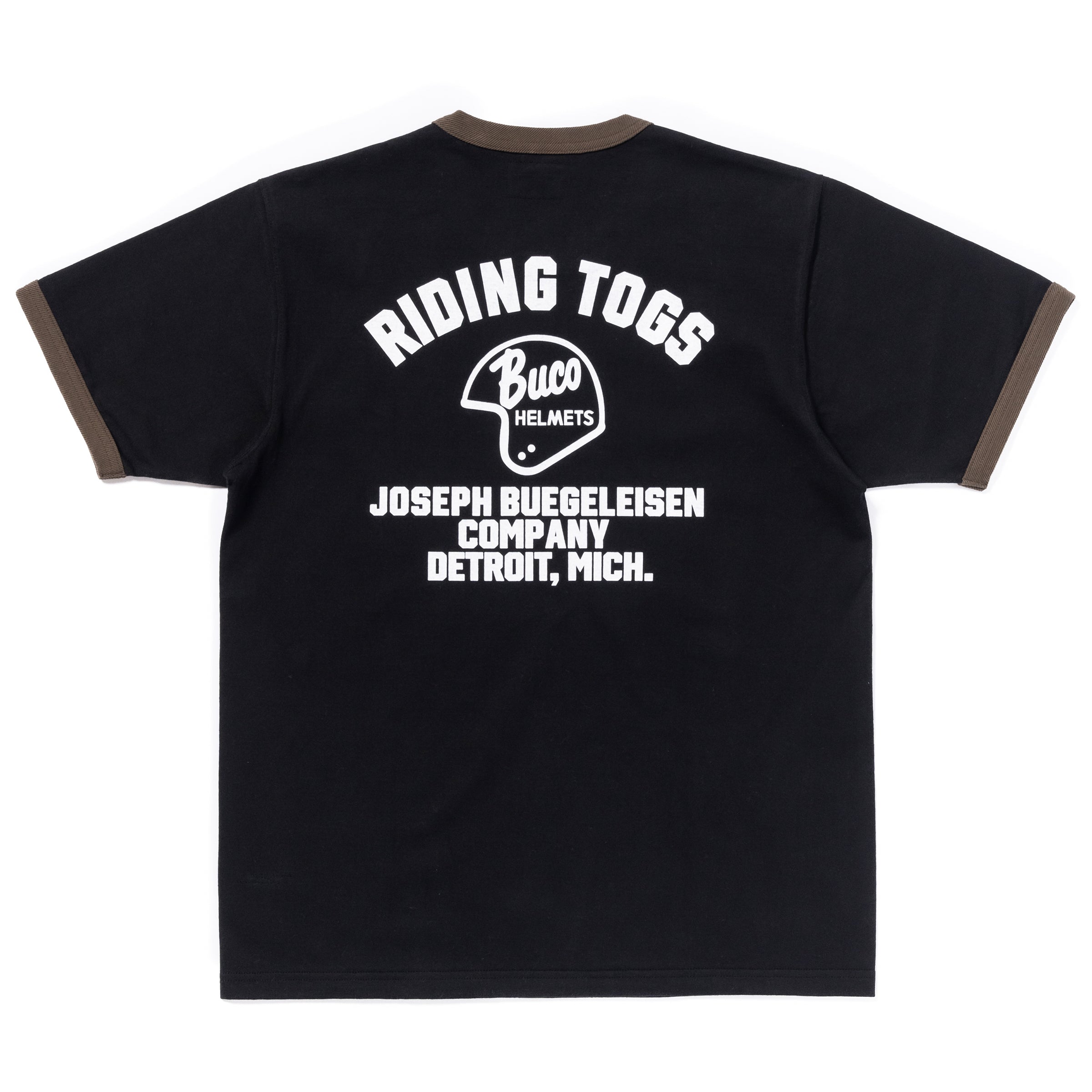 BUCO TEE / RIDING TOGS - BLACK/CHARCOAL