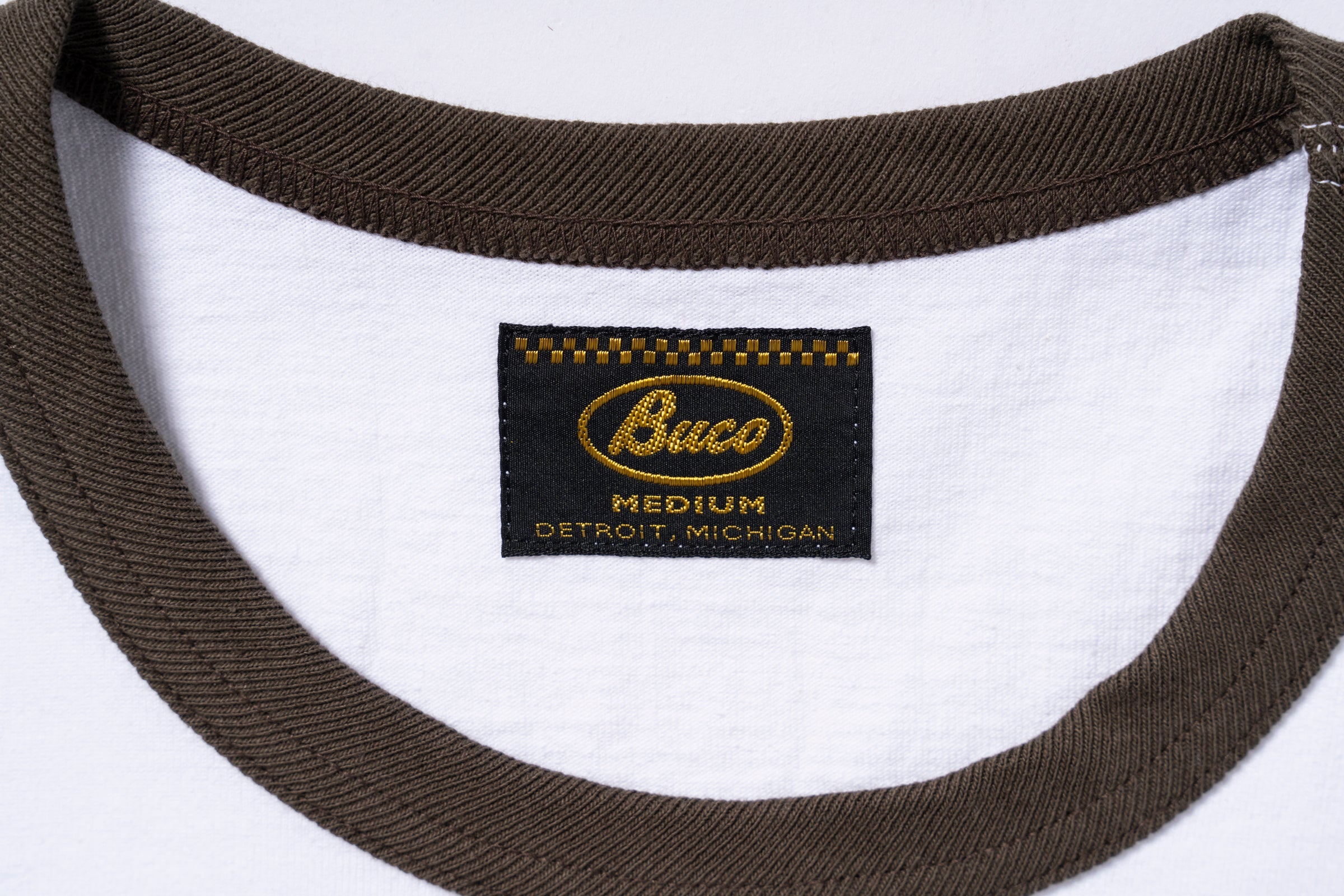 BUCO TEE / RIDING TOGS - WHITE/CHARCOAL