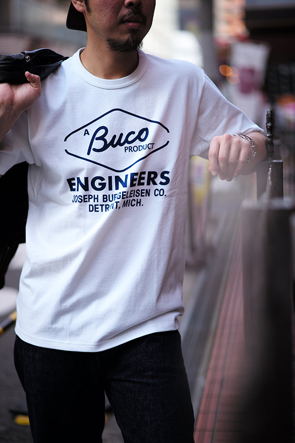 BC26001 BUCO TEE / BUCO ENGINEERS - WHITE